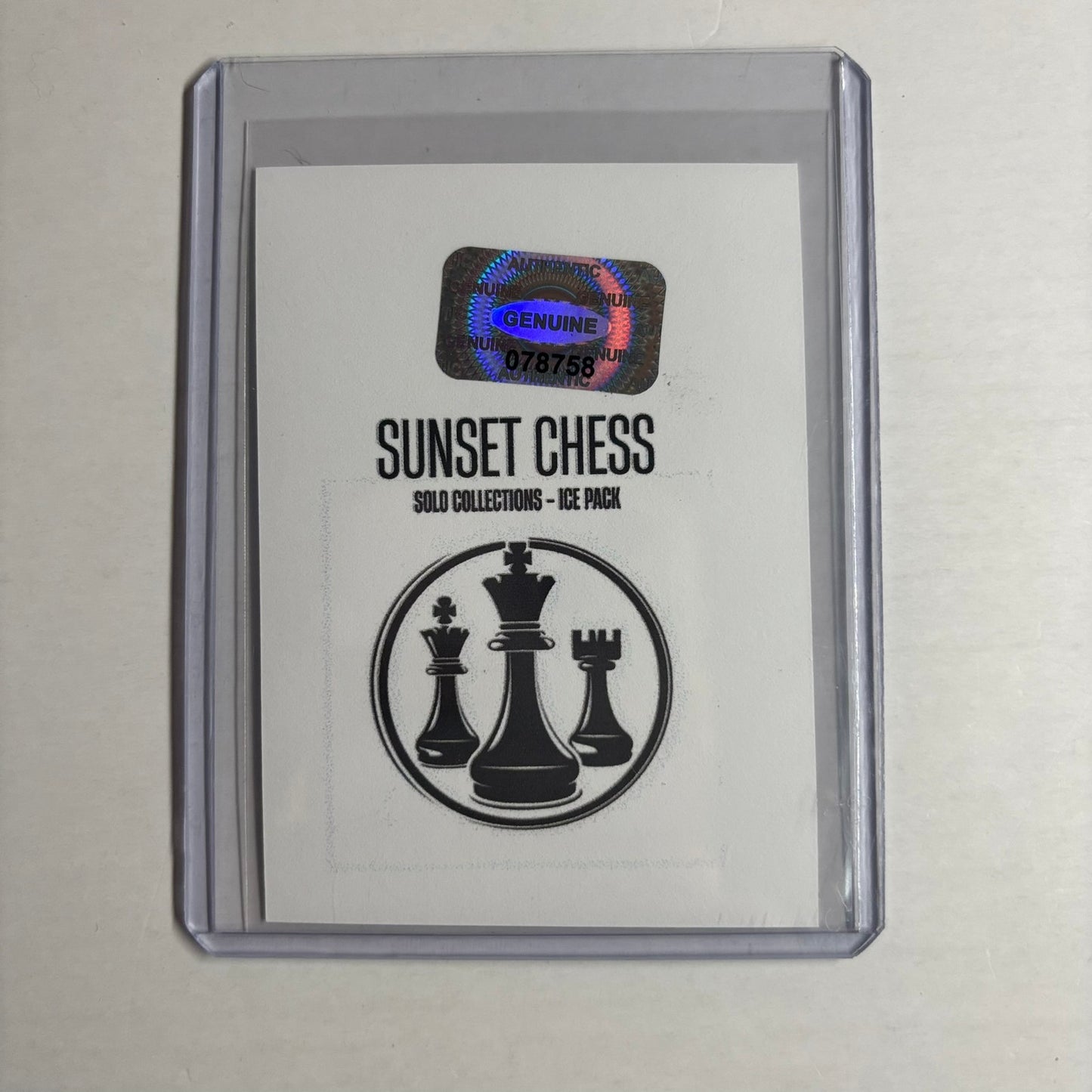 Ice Collection - Trading Card