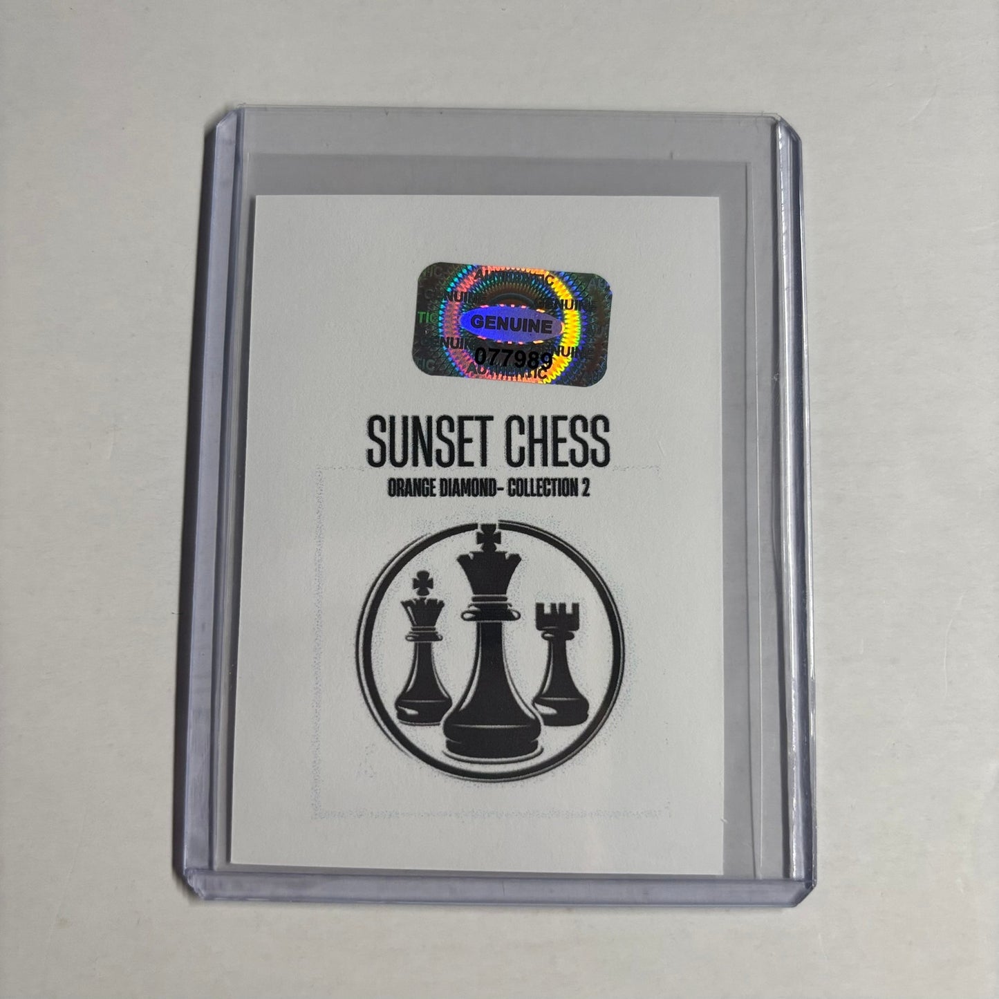 Orange Diamond Collection 2 - Trading Card