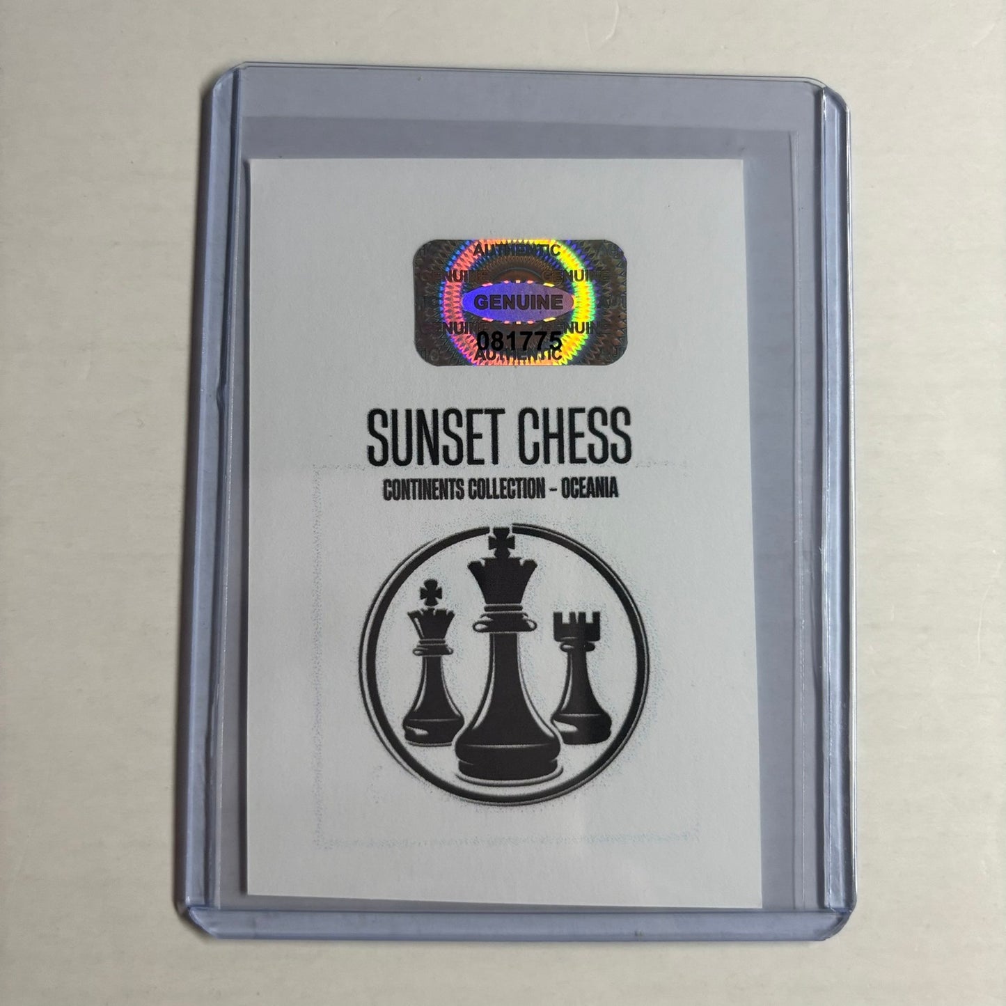 Oceania Collection - Trading Card