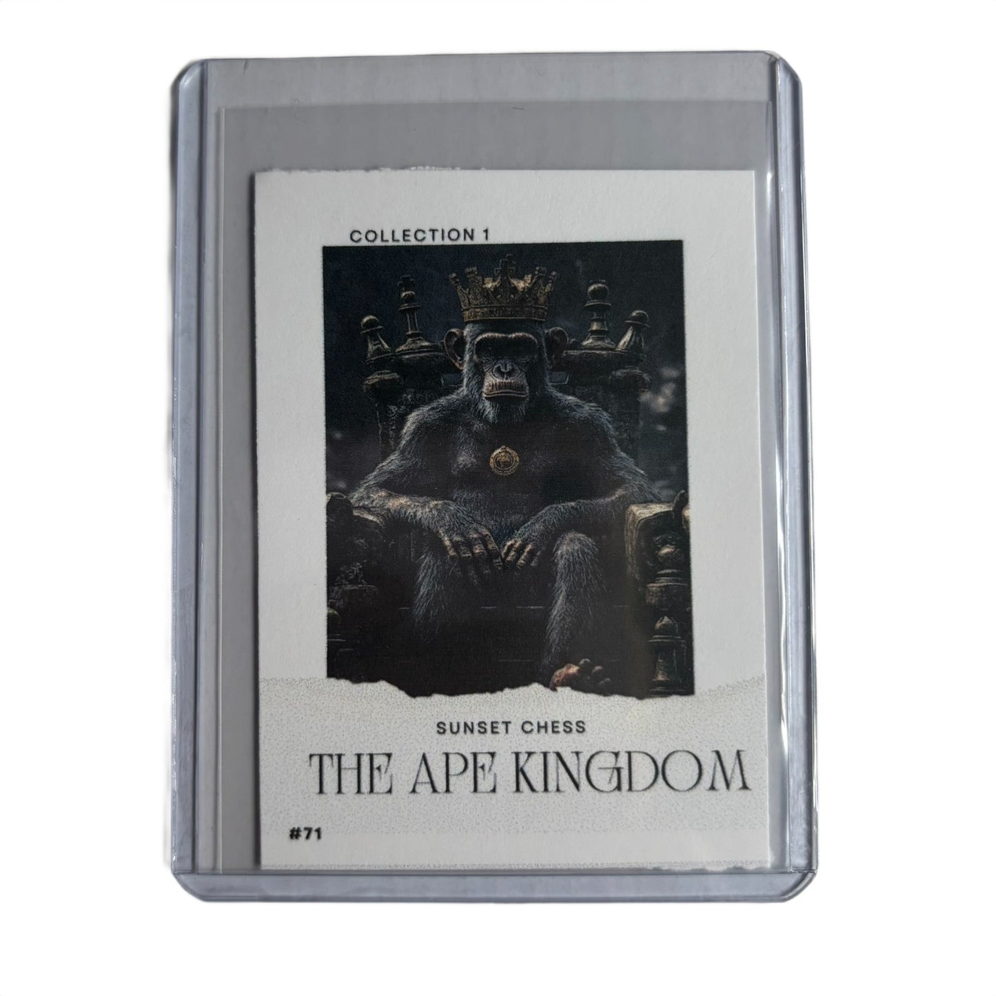 The Ape Kingdom Collection 1 Card #71 - Scrapbook Trading Card