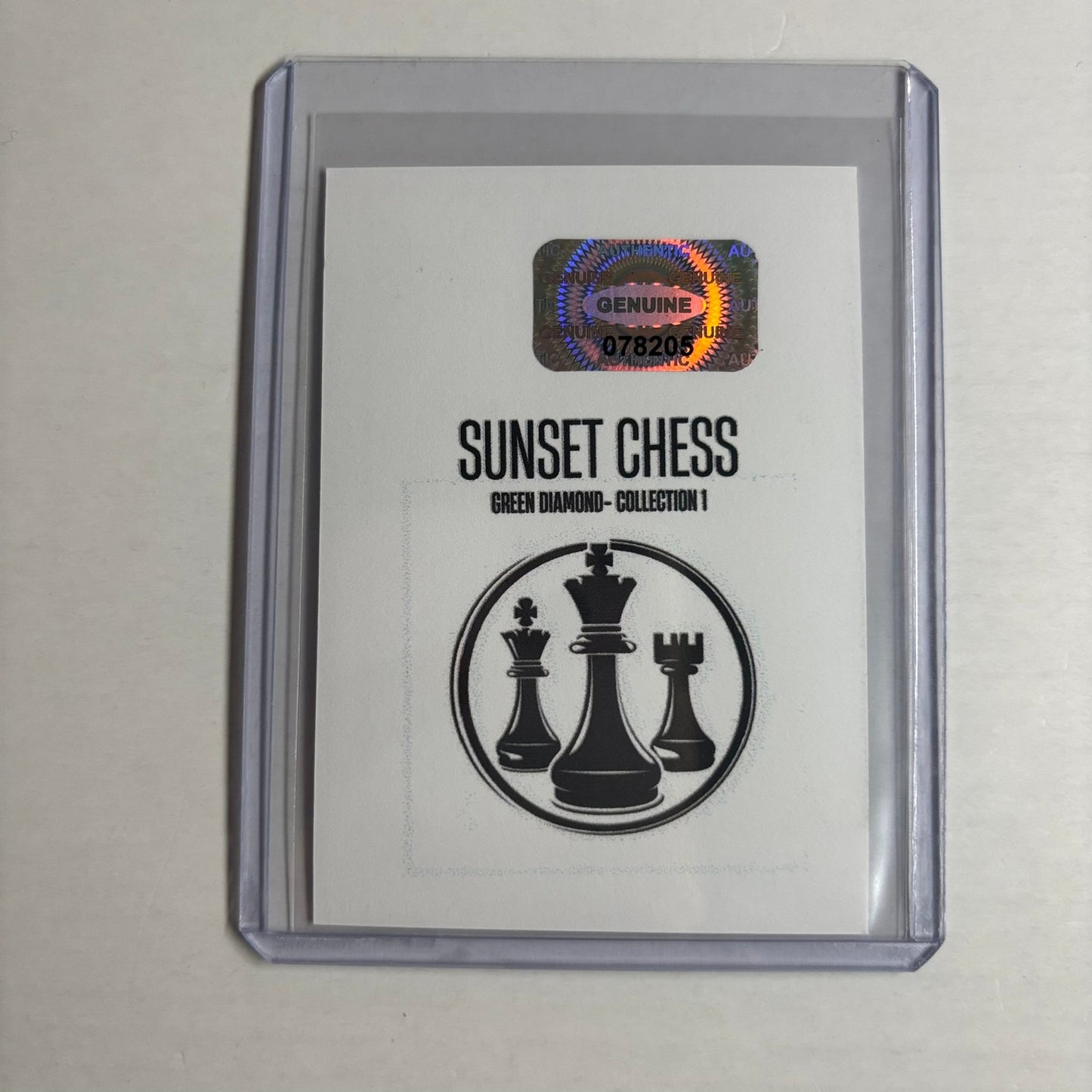 Green Diamond Collection 1 - Trading Card