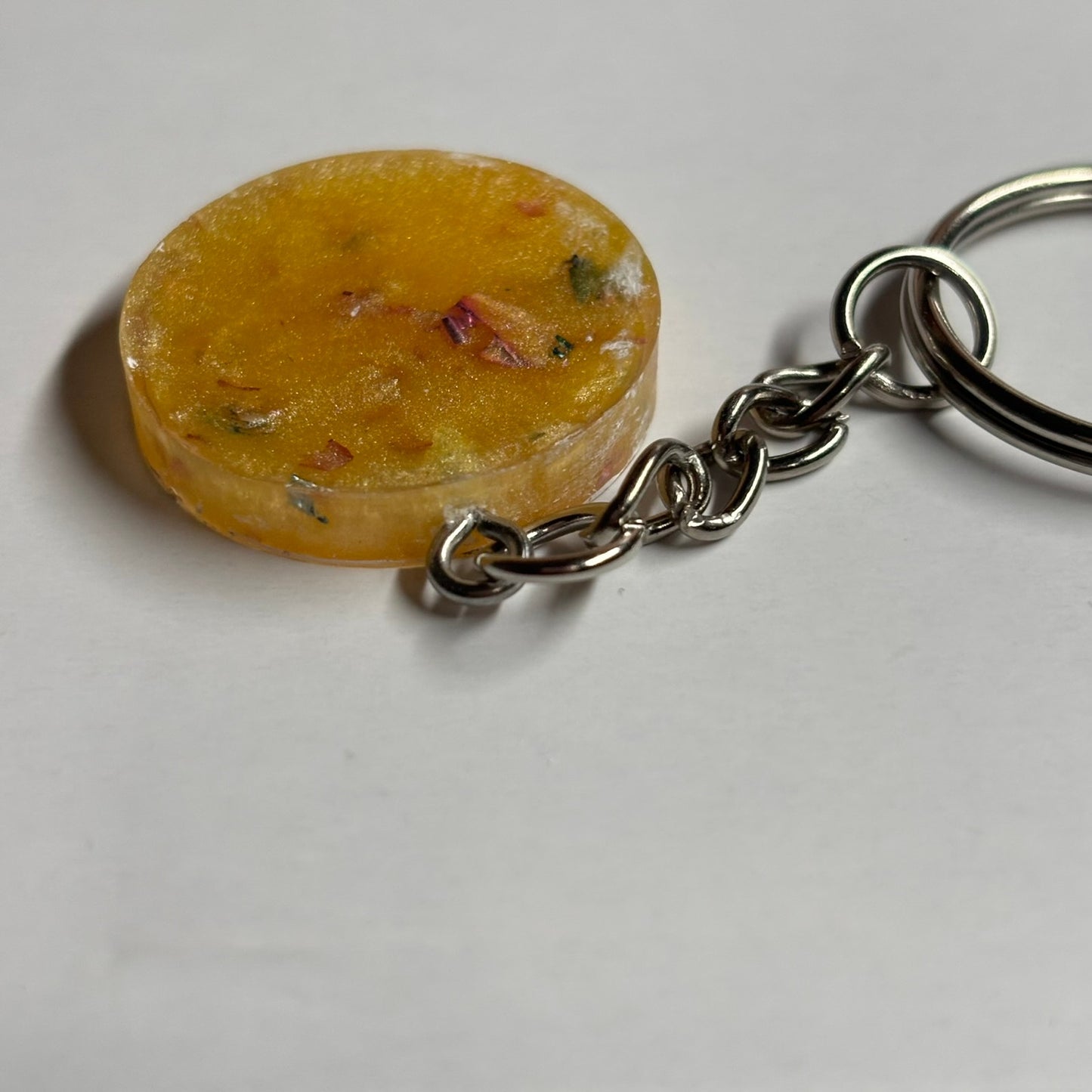 Banana King Royal - Handmade Resin Keychain - Flat Edition
