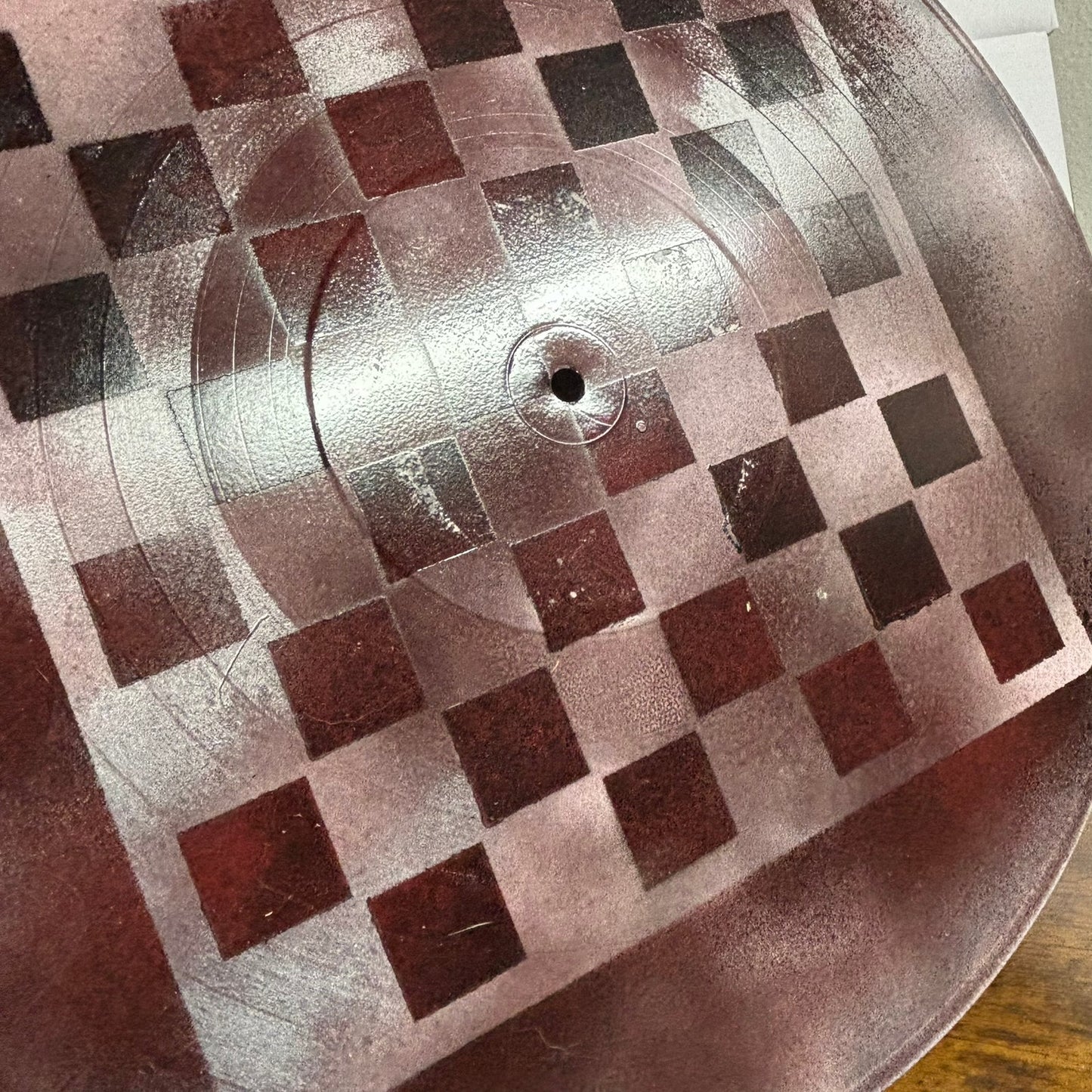 Rustic Brown - Vinyl Chess Board