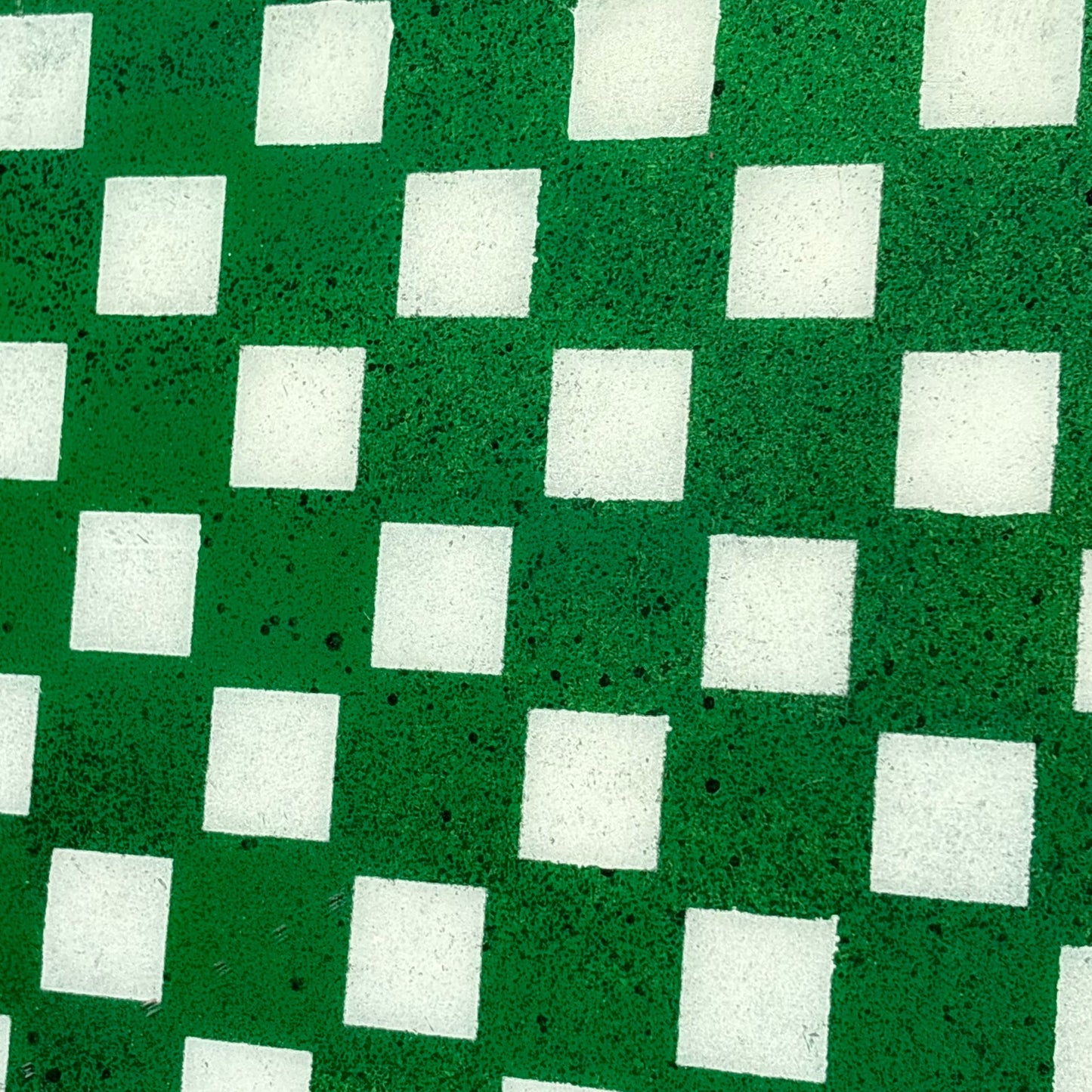 Cool Green - Resin Coated Chess Board