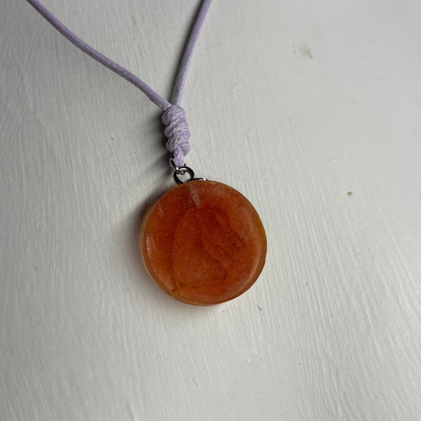 Red Knight - Handmade Resin Chess Necklace