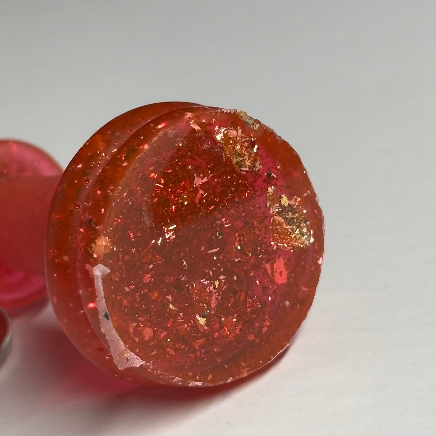 Red Royal King - Handmade Resin Keychain