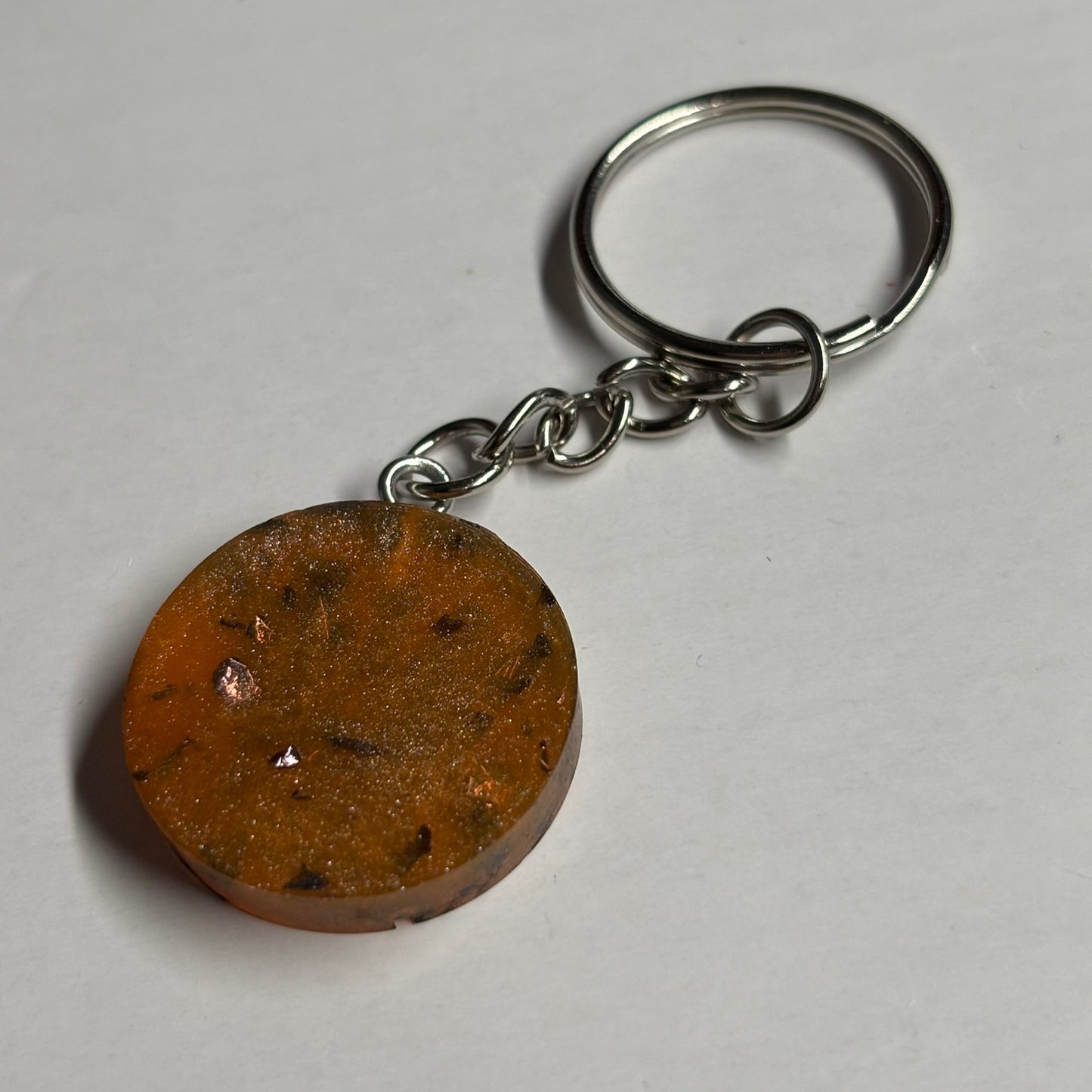 Lava Queen - Handmade Resin Keychain