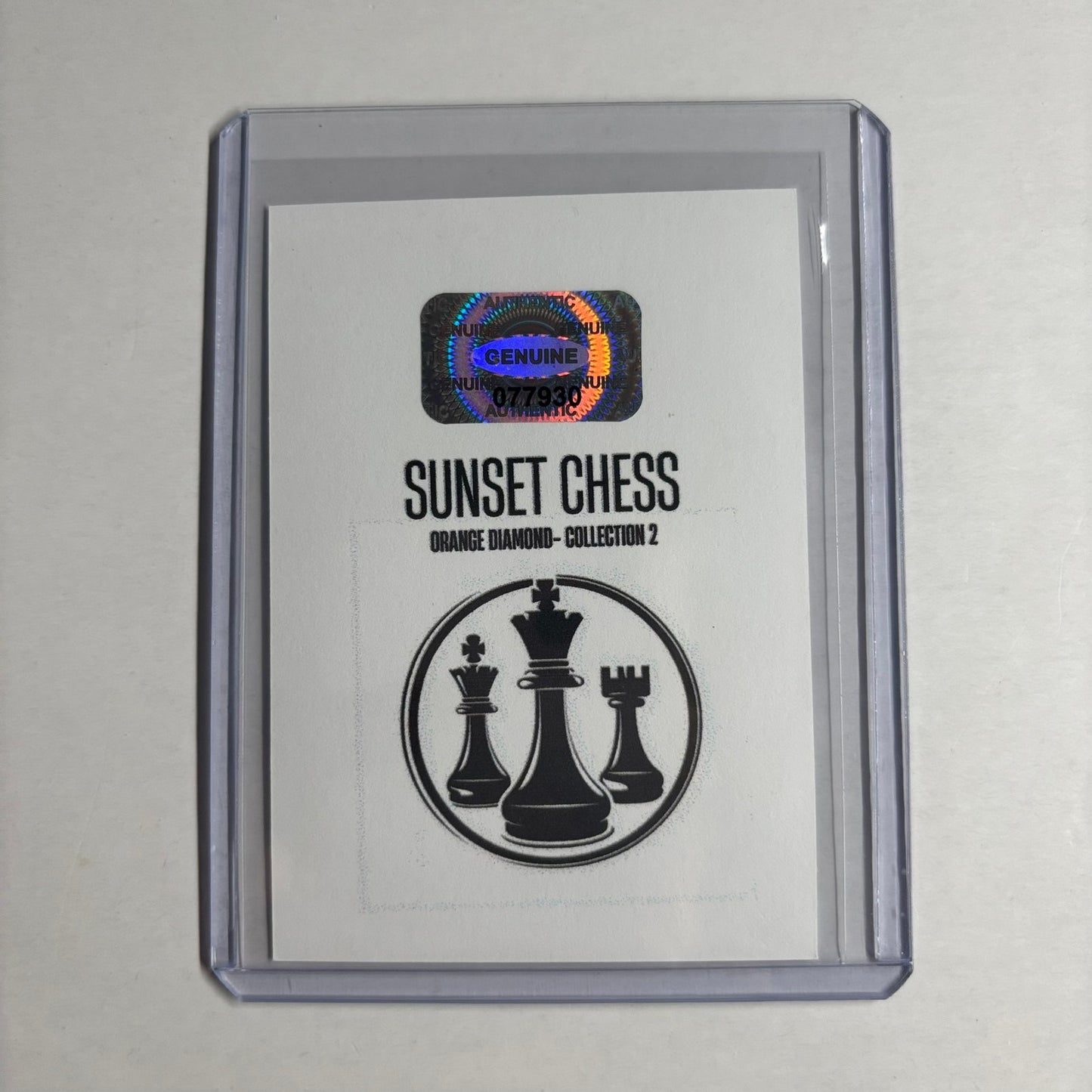 Orange Diamond Collection 2 - Trading Card