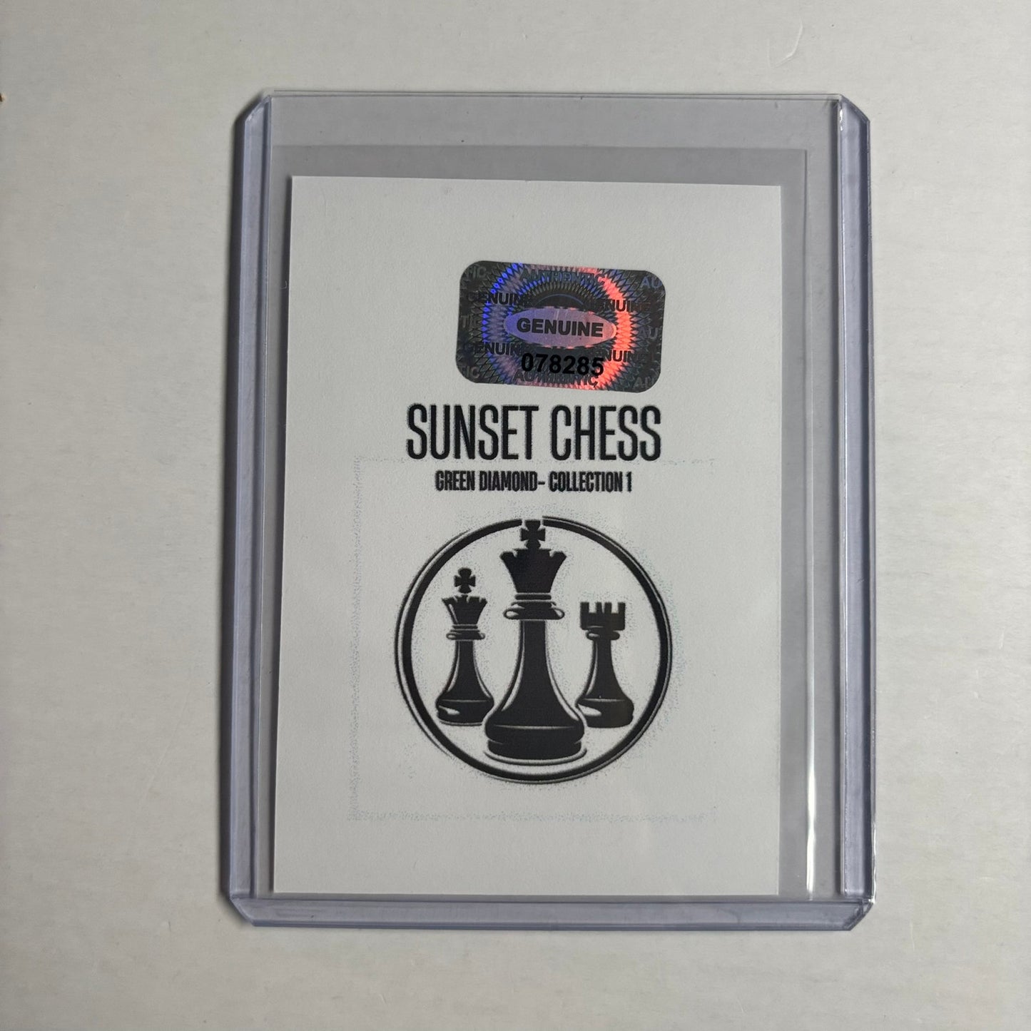 Green Diamond Collection 1 - Trading Card