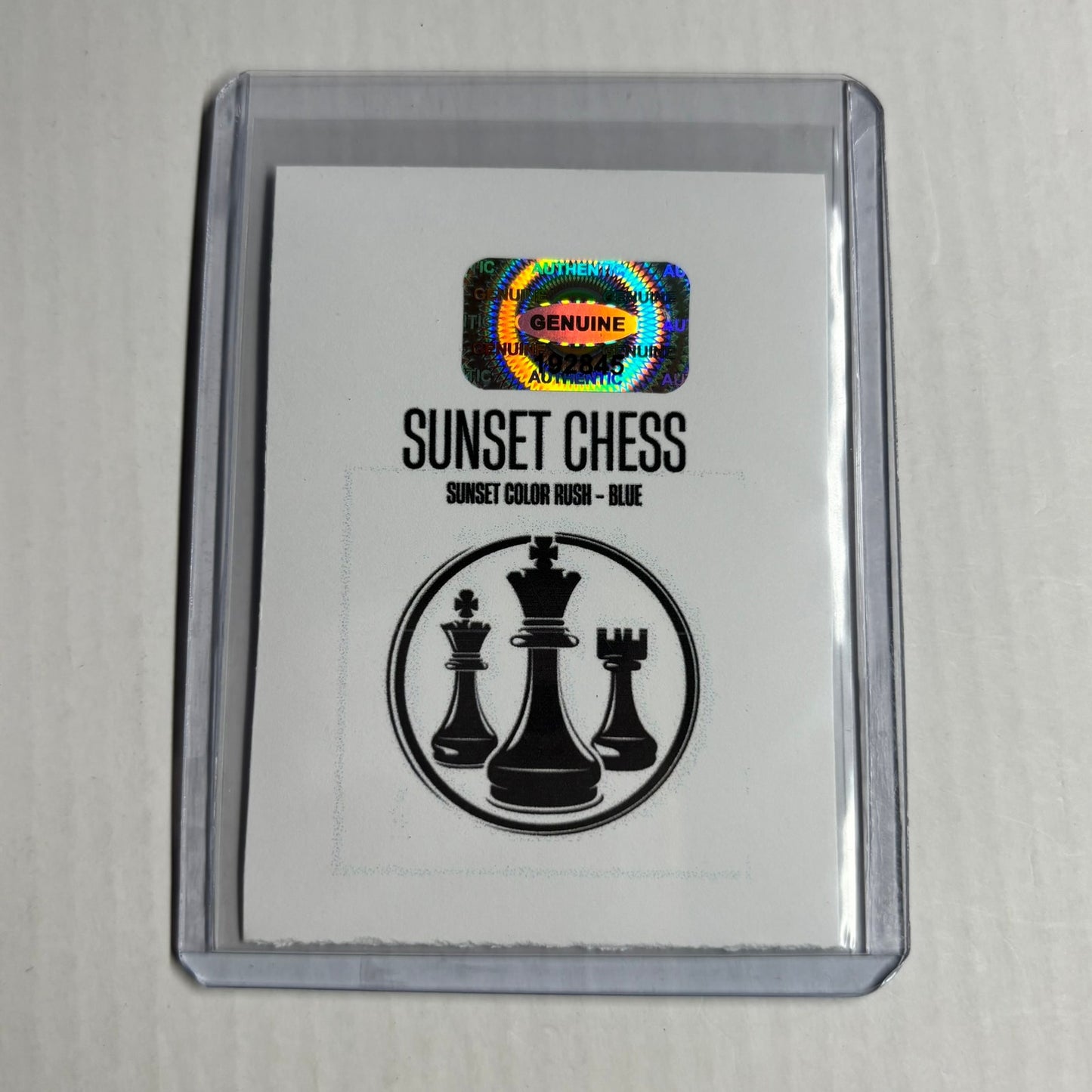 Blue Collection - Trading Card