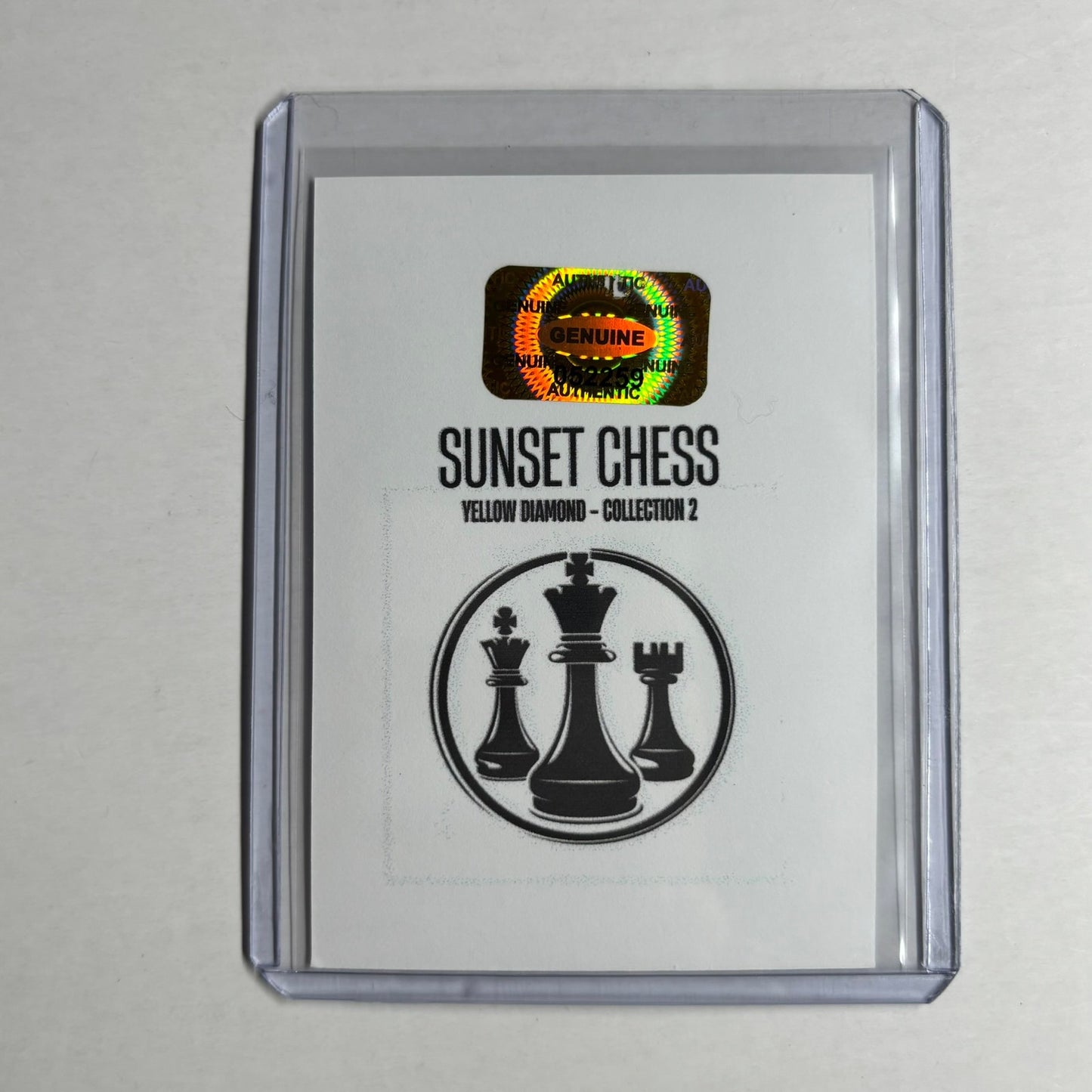 Yellow Diamond Collection 2 - Trading Card