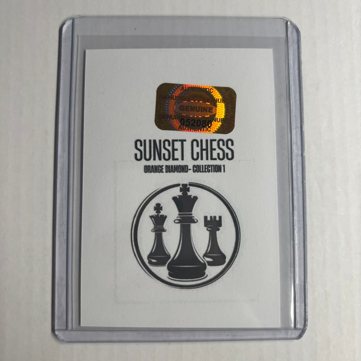 Orange Diamond Collection 1 - Trading Card