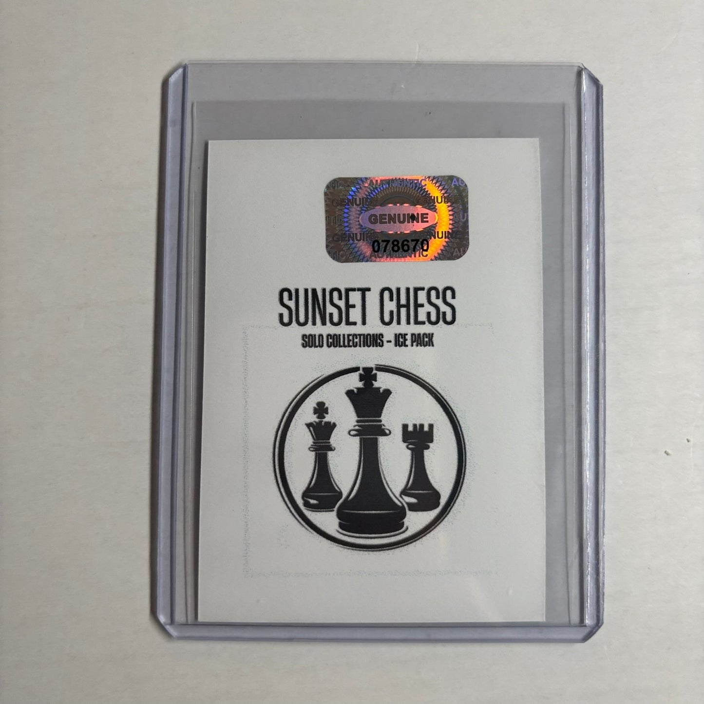 Ice Collection - Trading Card