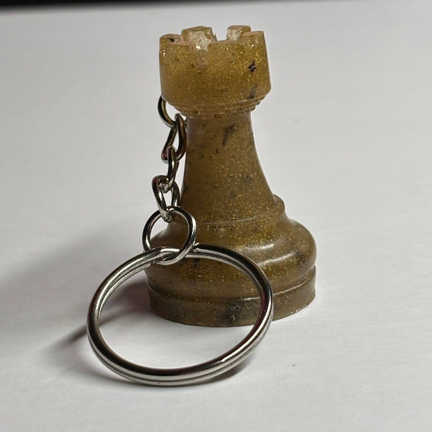 Simple Rook - Handmade Resin Keychain