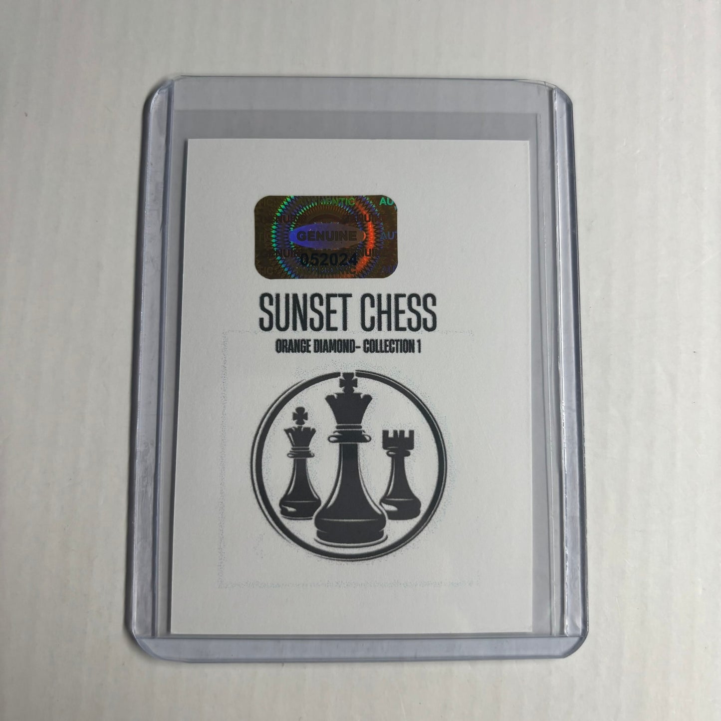 Orange Diamond Collection 1 - Trading Card
