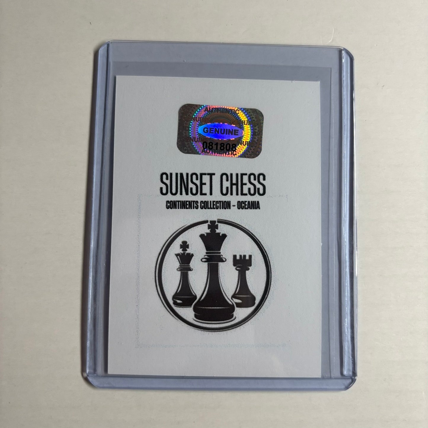 Oceania Collection - Trading Card