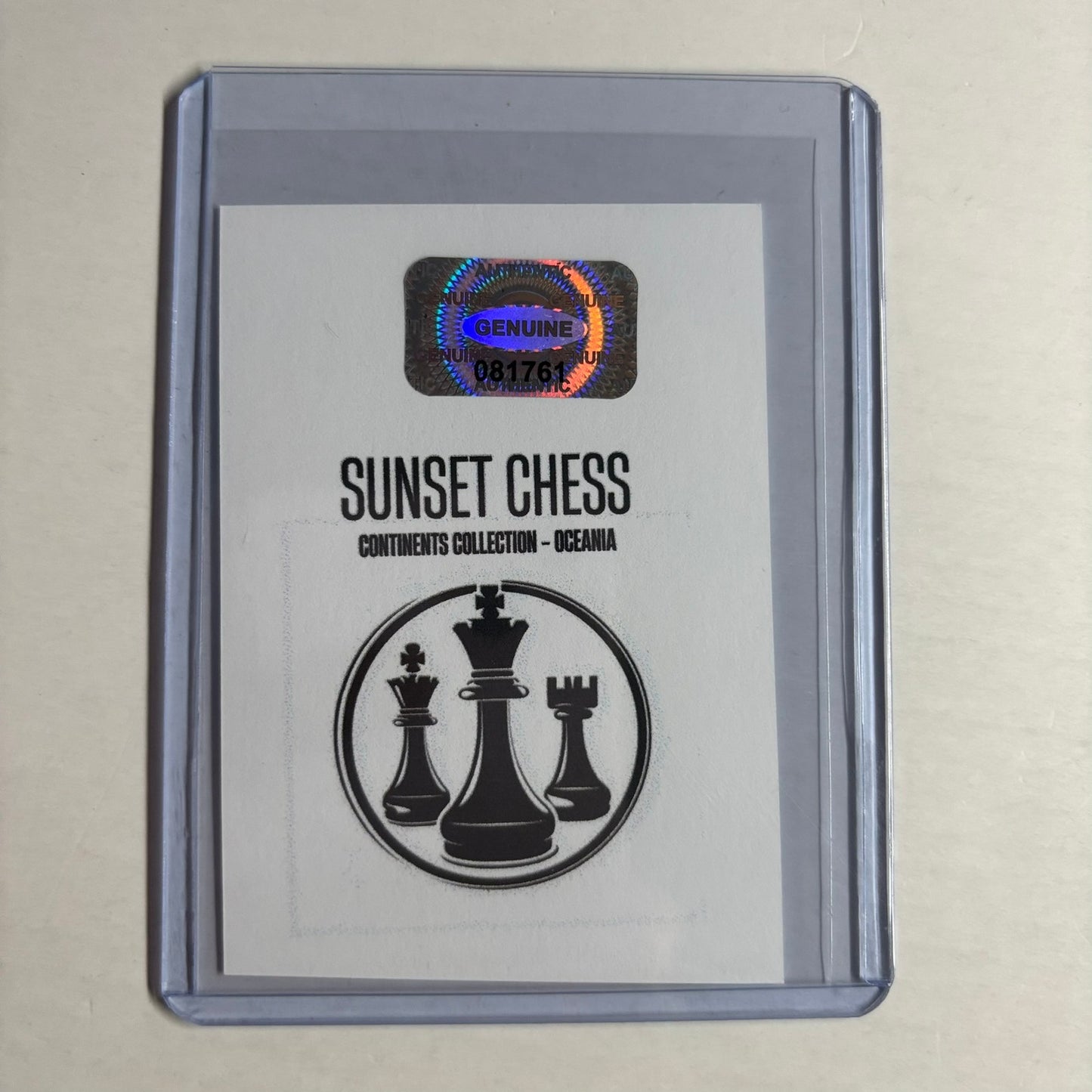 Oceania Collection - Trading Card