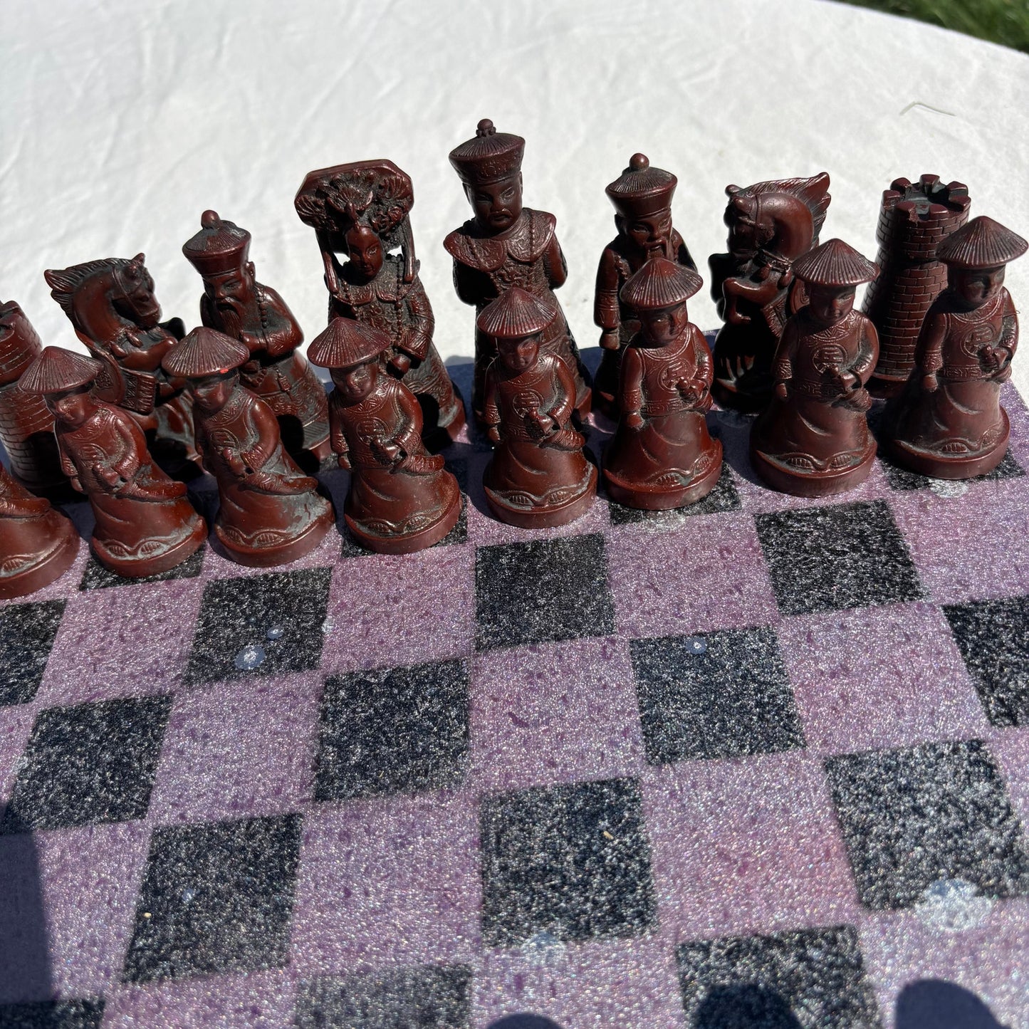 Space Purple - Chinese Edition Chess Set