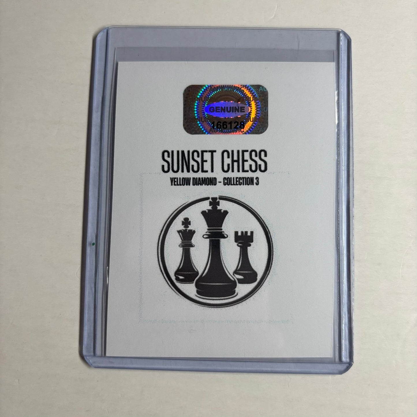 Yellow Diamond Collection 3 - Trading Card