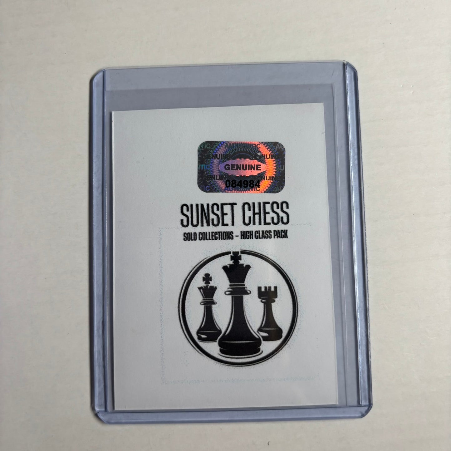 High Class Collection - Trading Card