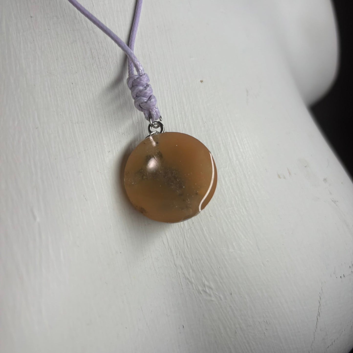 Vintage Queen - Handmade Resin Chess Necklace