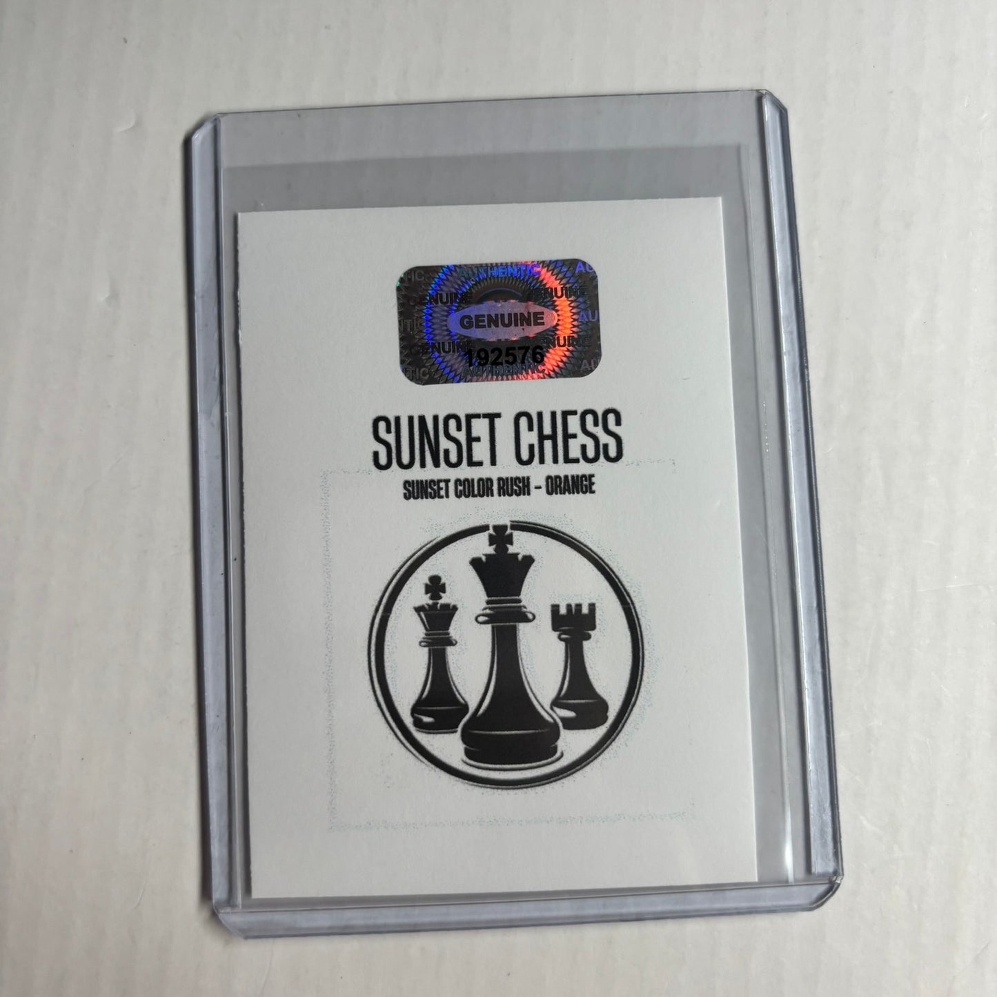 Orange Collection - Trading Card