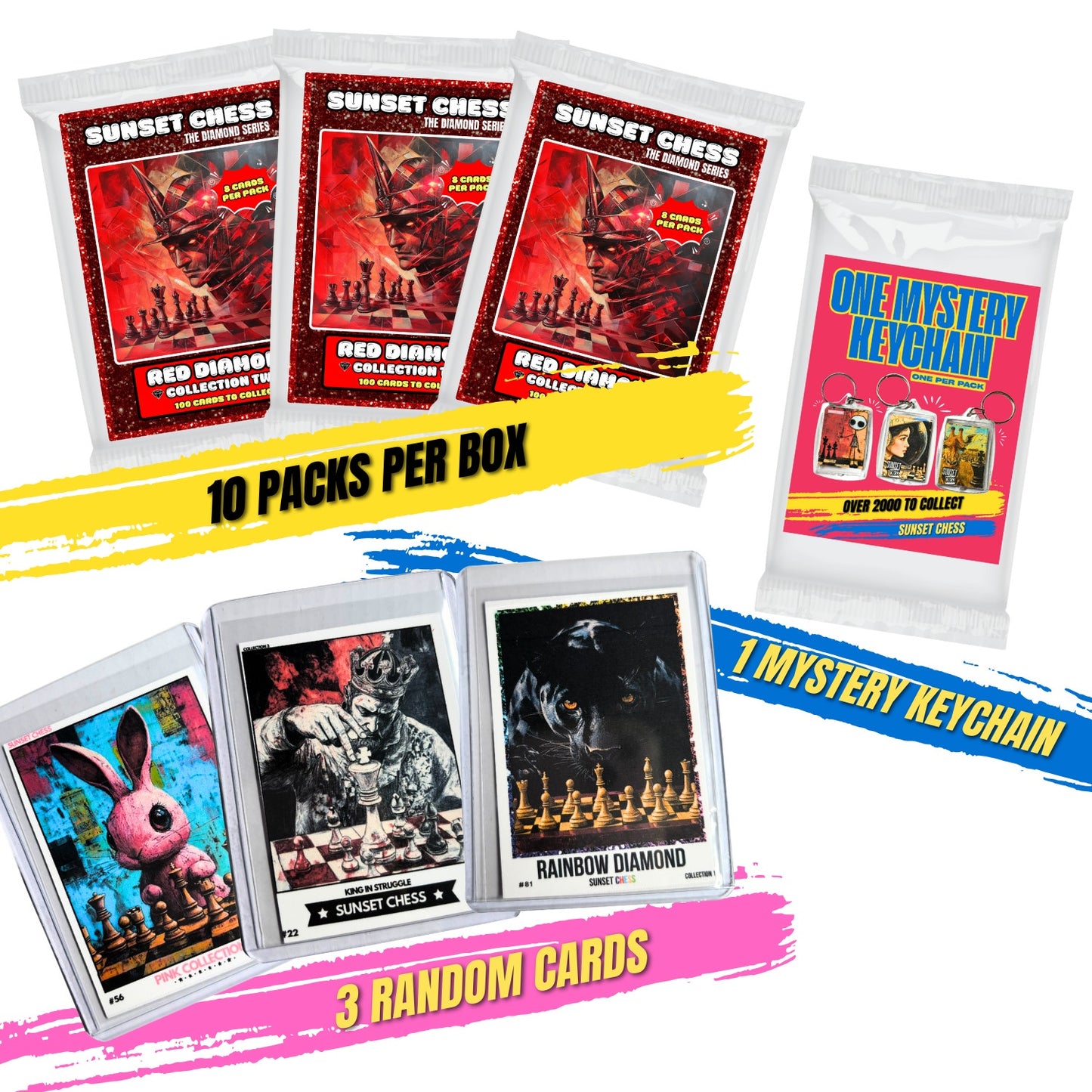 Red Diamond 2 Trading Cards - Mini Box Collection