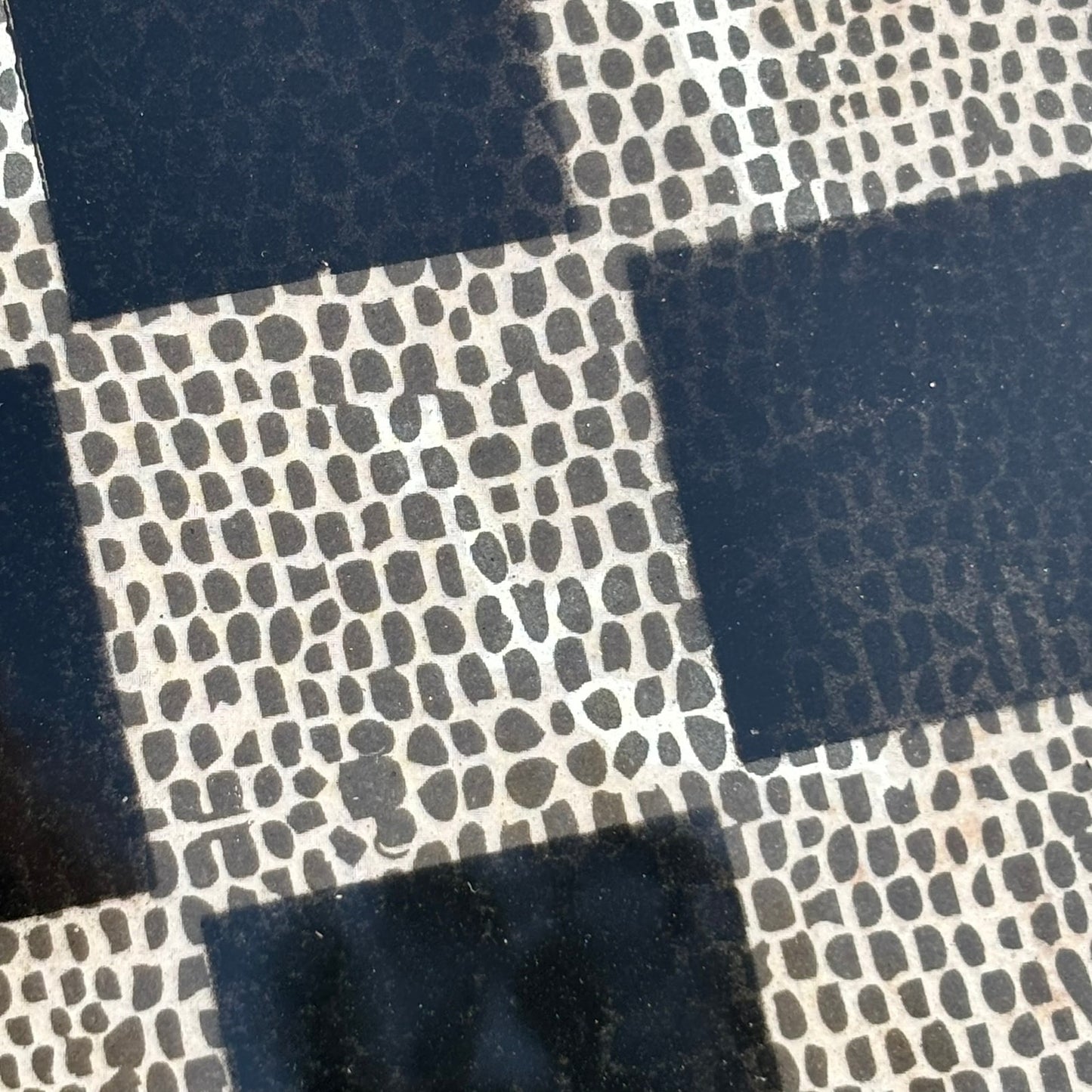 Spotted Black - Resin Coated Chess Board