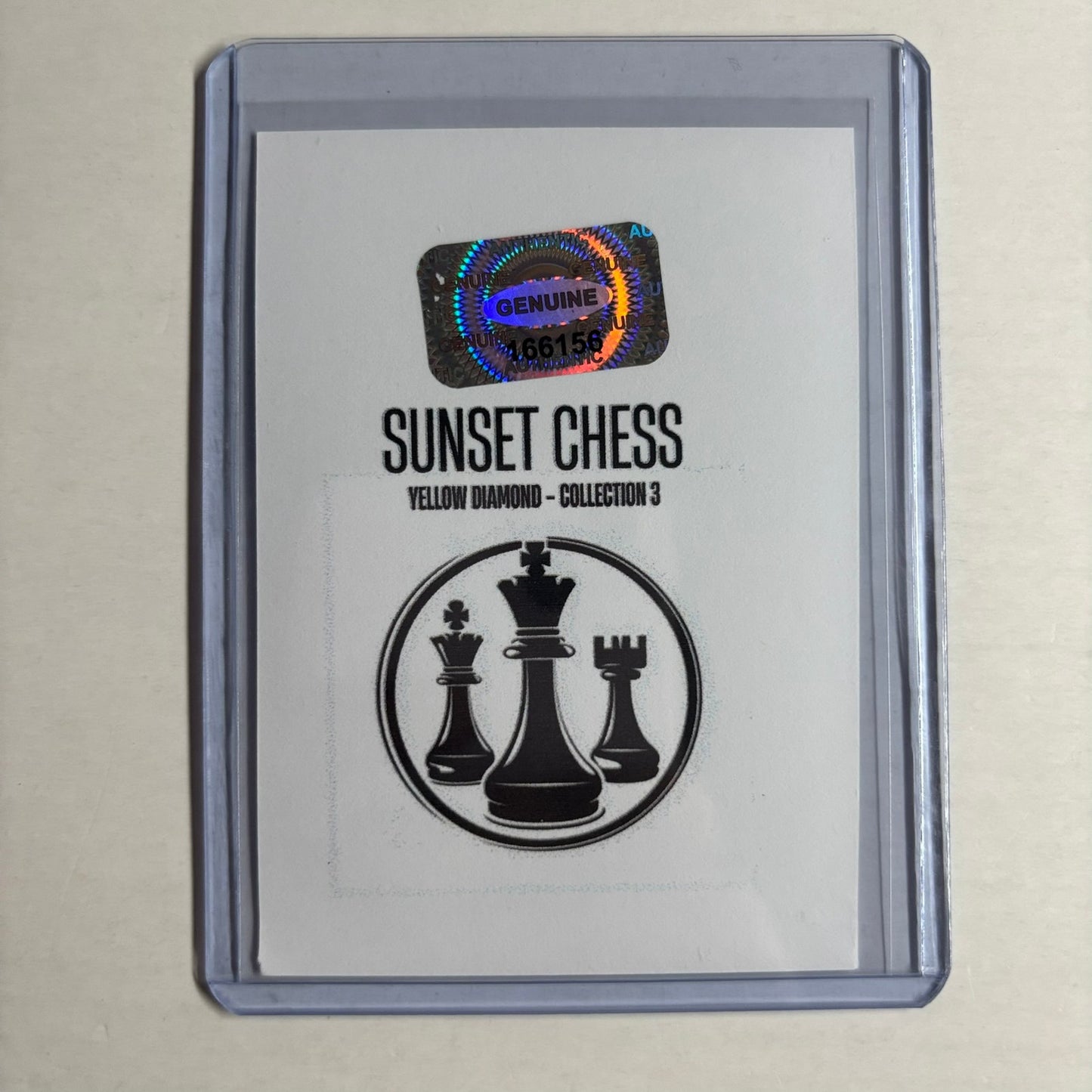 Yellow Diamond Collection 3 - Trading Card