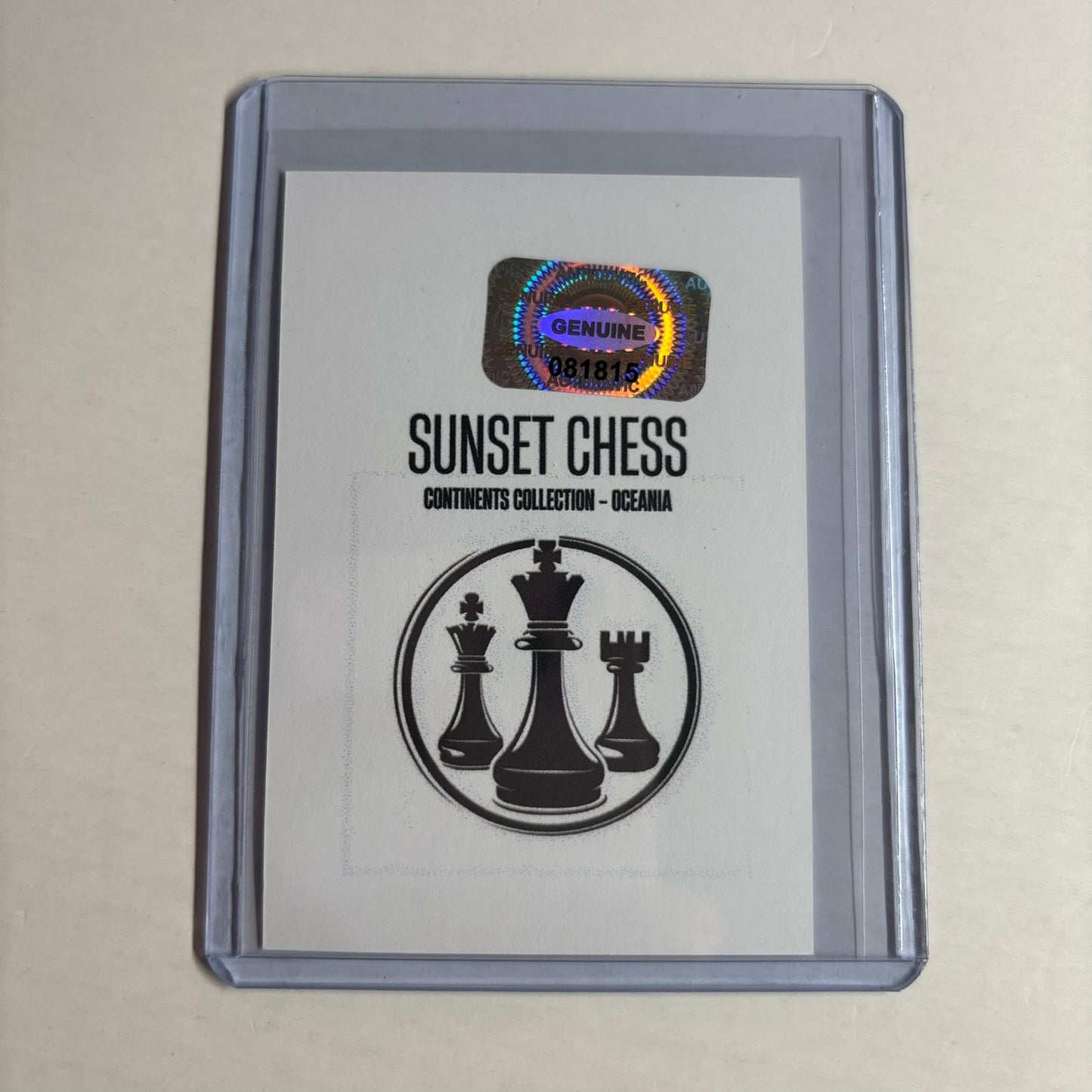 Oceania Collection - Trading Card