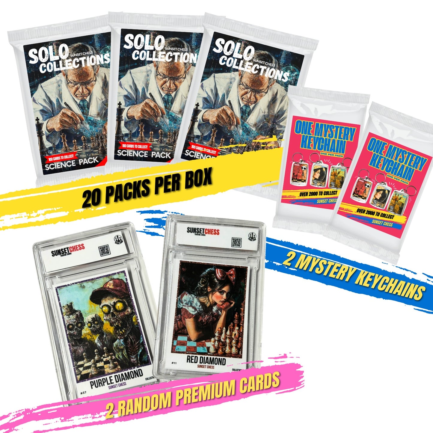 Science Collection - Jumbo Box Pack - Chess Trading Cards
