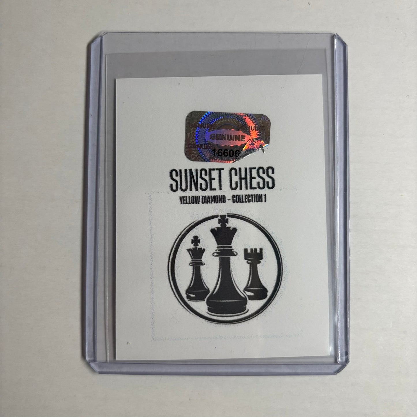 Yellow Diamond Collection 1 - Trading Card