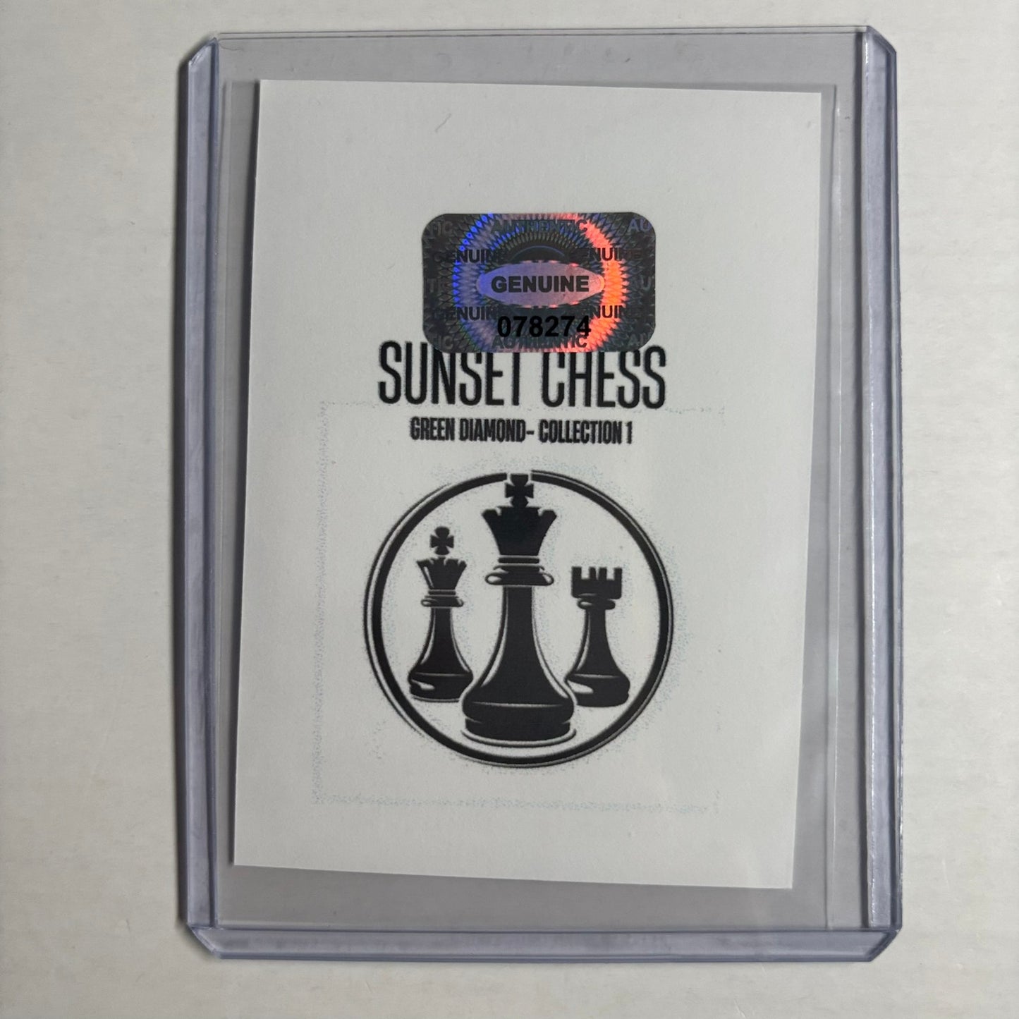 Green Diamond Collection 1 - Trading Card