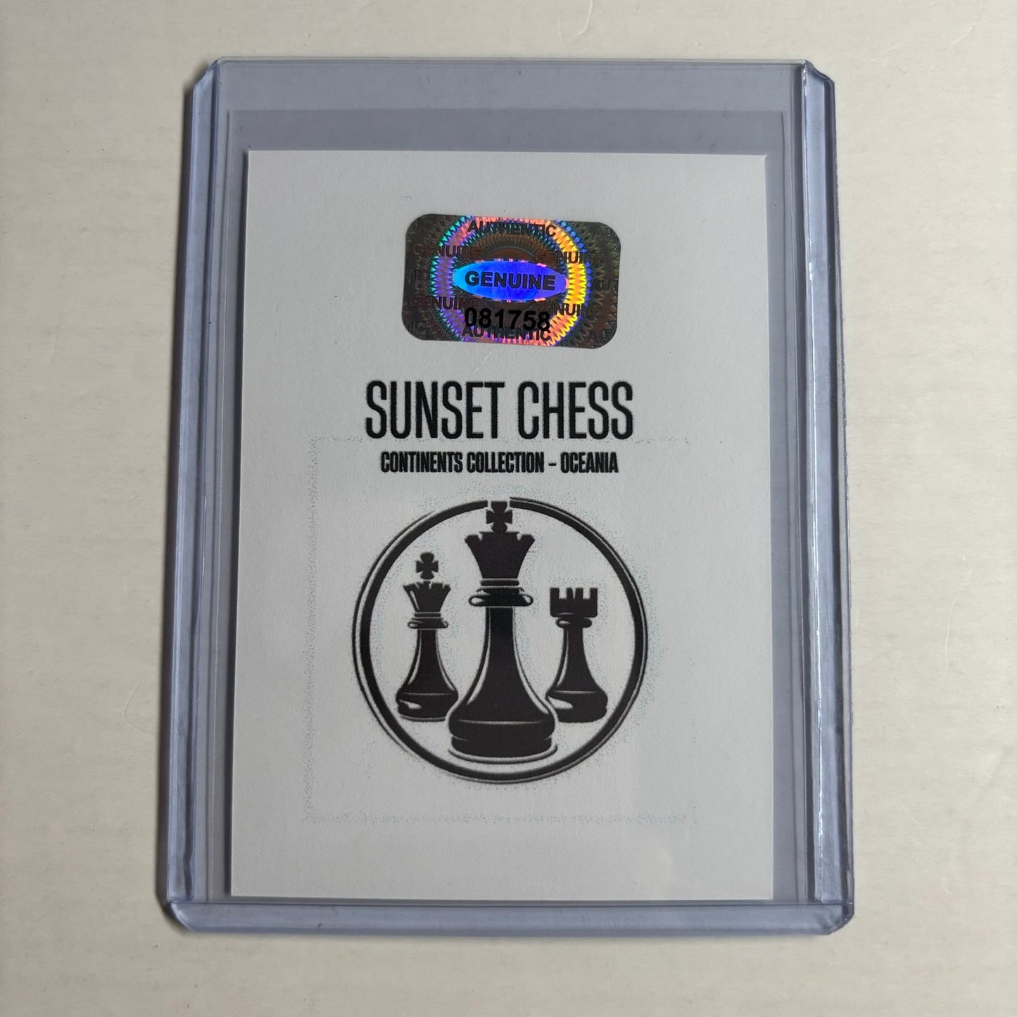 Oceania Collection - Trading Card
