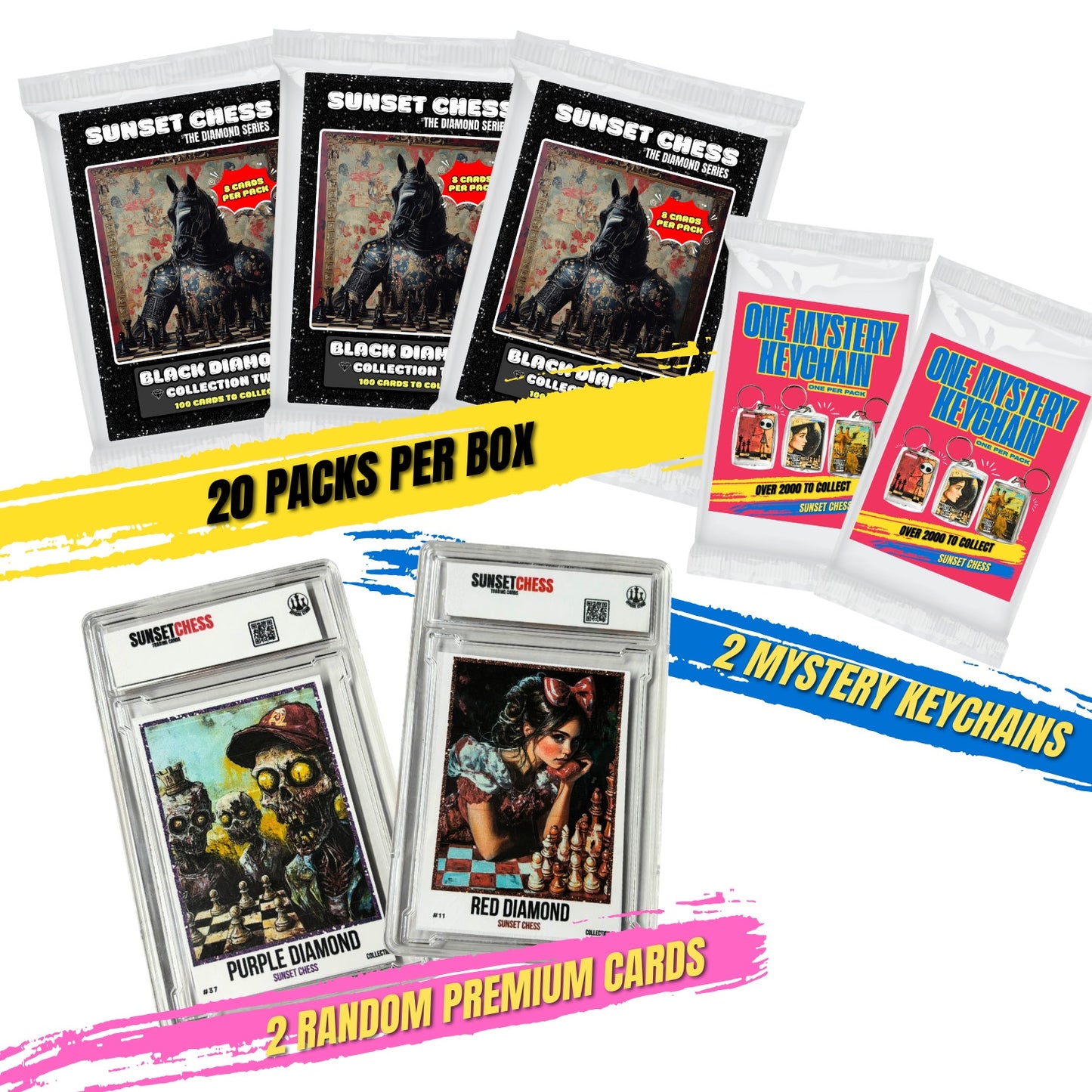 Black Diamond Part 2 - Jumbo Box Pack - Chess Trading Cards