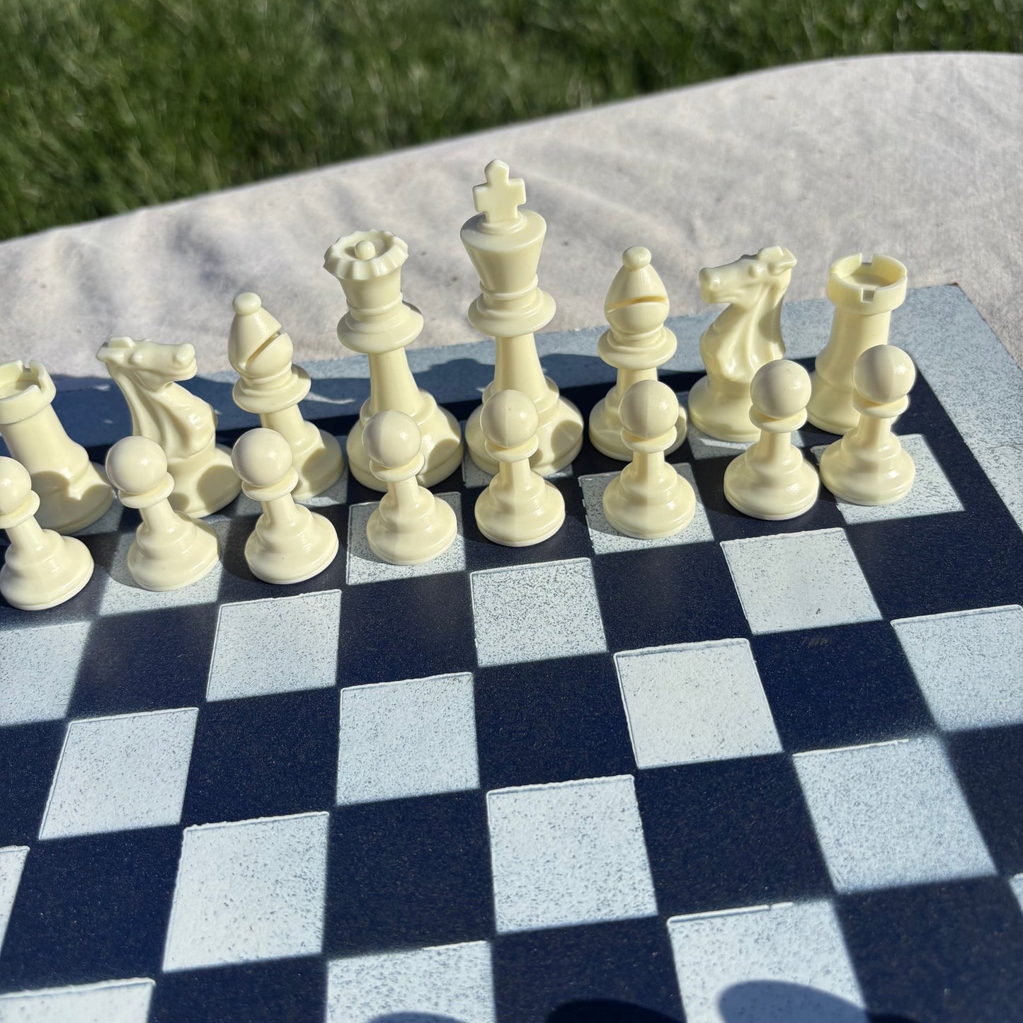 Simplistic Set - Painted Chess Set
