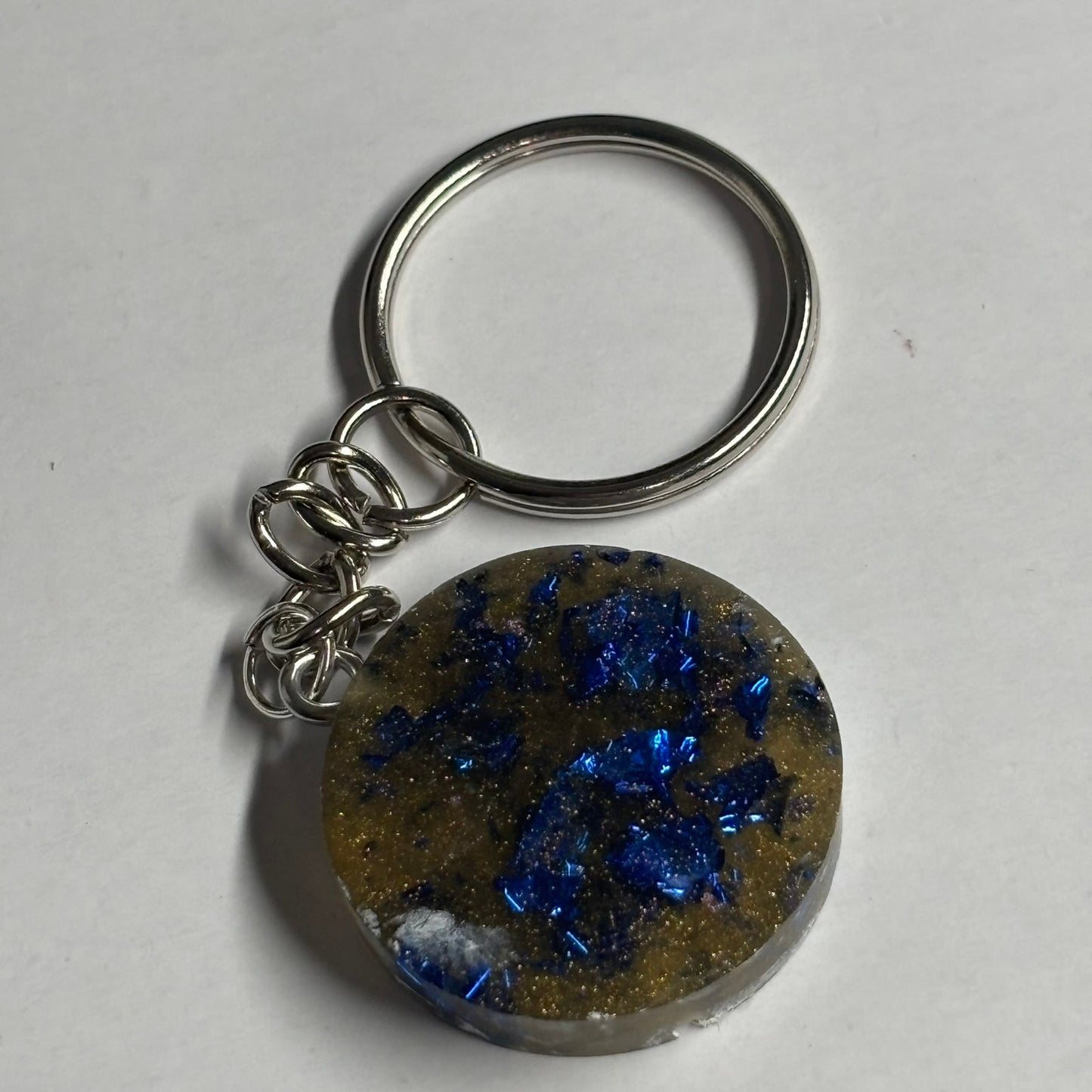 Army Green Bishop - Handmade Resin Keychain