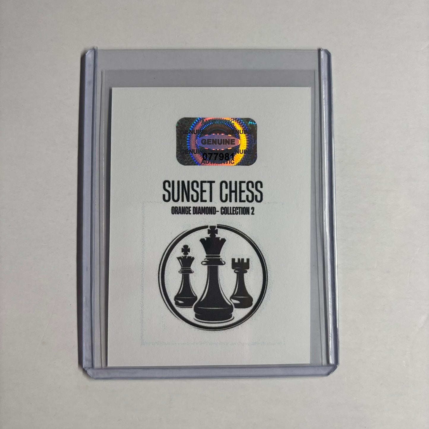 Orange Diamond Collection 2 - Trading Card