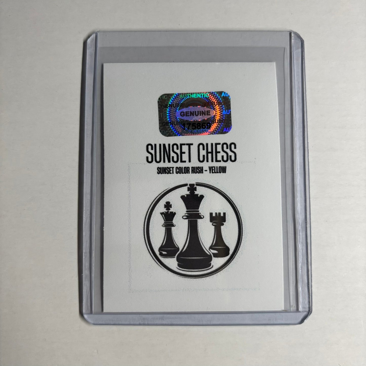 Yellow Collection - Trading Card