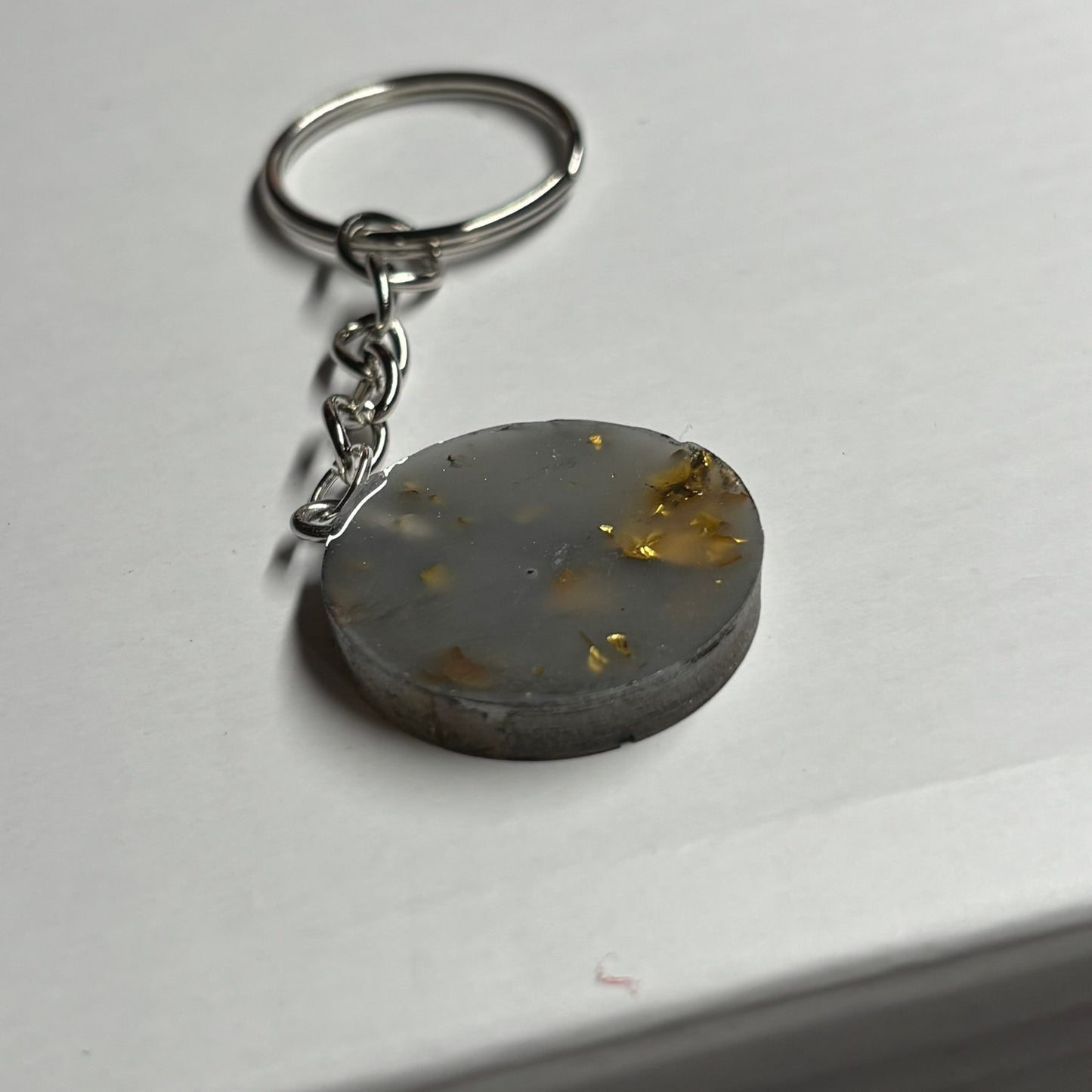Royal Gray Pawn - Handmade Resin Keychain