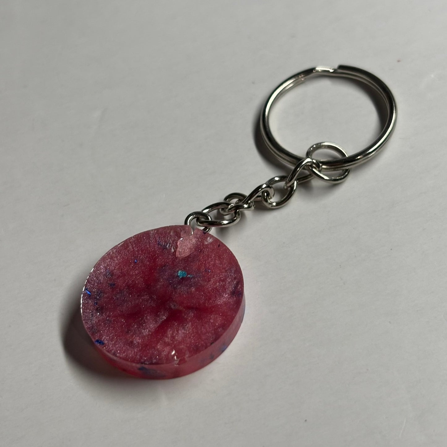 Royal Pink Pawn - Handmade Resin Keychain