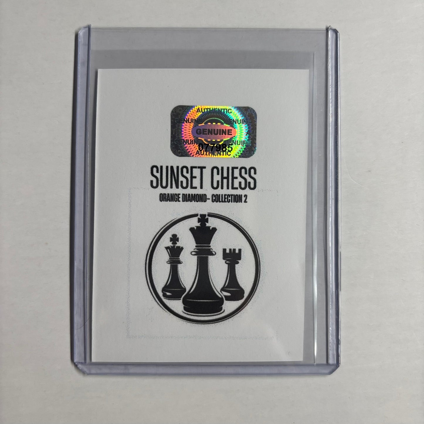 Orange Diamond Collection 2 - Trading Card