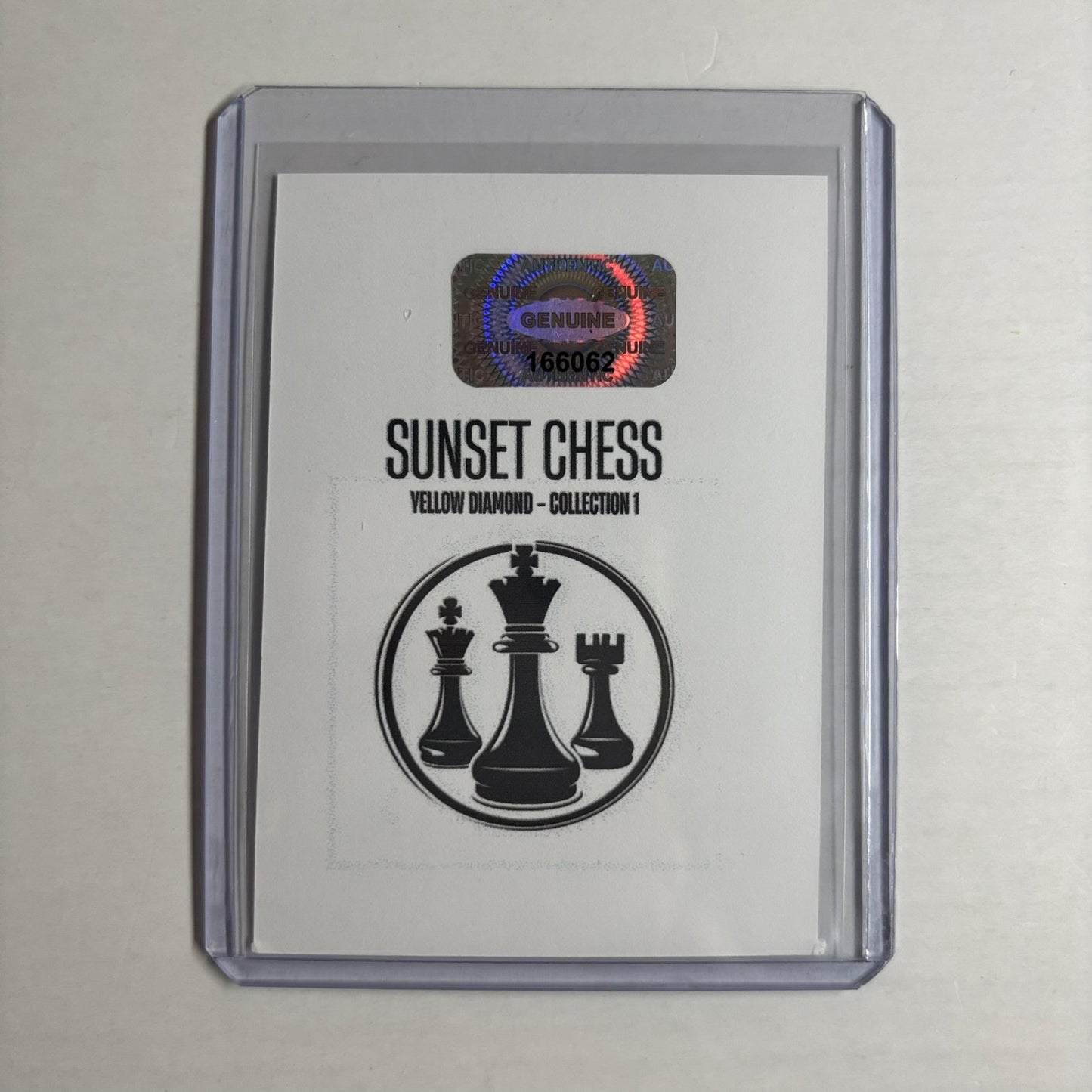 Yellow Diamond Collection 1 - Trading Card