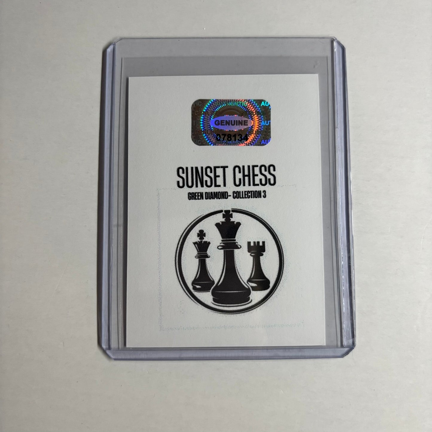 Green Diamond Collection 3 - Trading Card