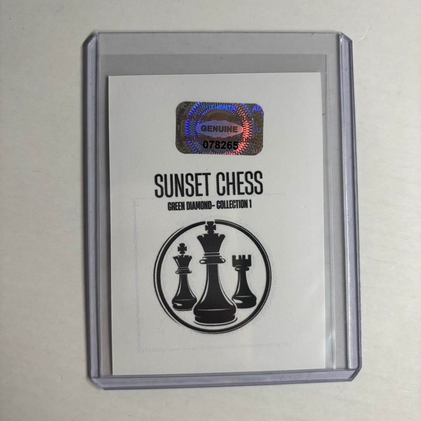 Green Diamond Collection 1 - Trading Card