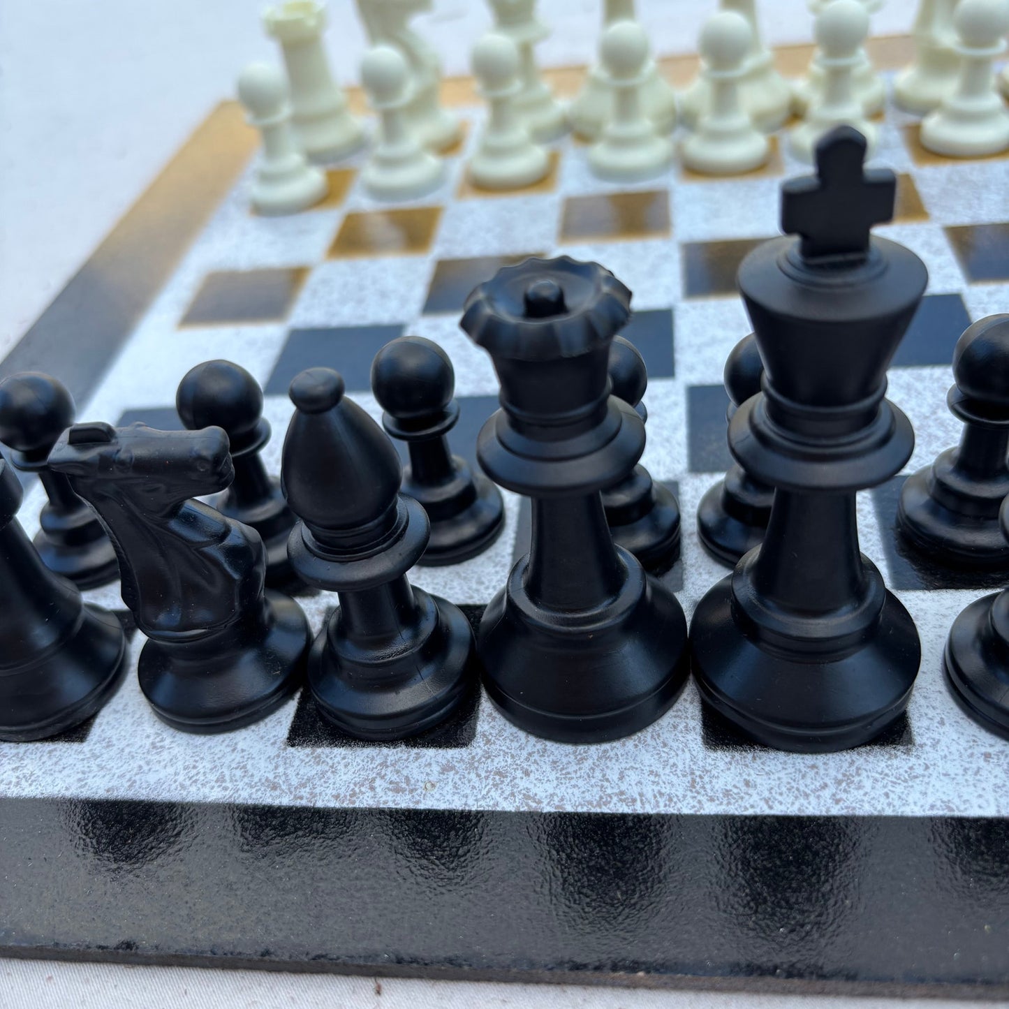 Steelers Yellow/Gold/Black - Painted Chess Set