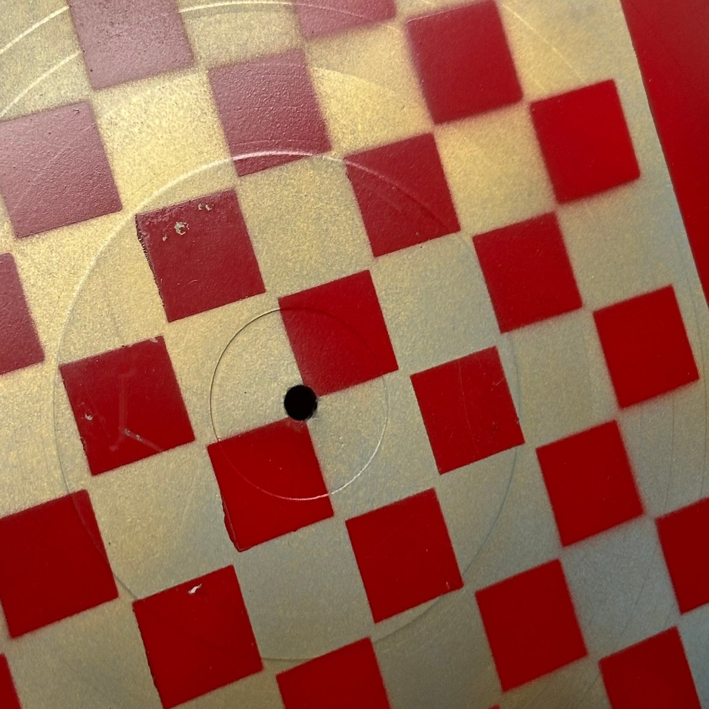 Cherry Red Mist - Vinyl Chess Board