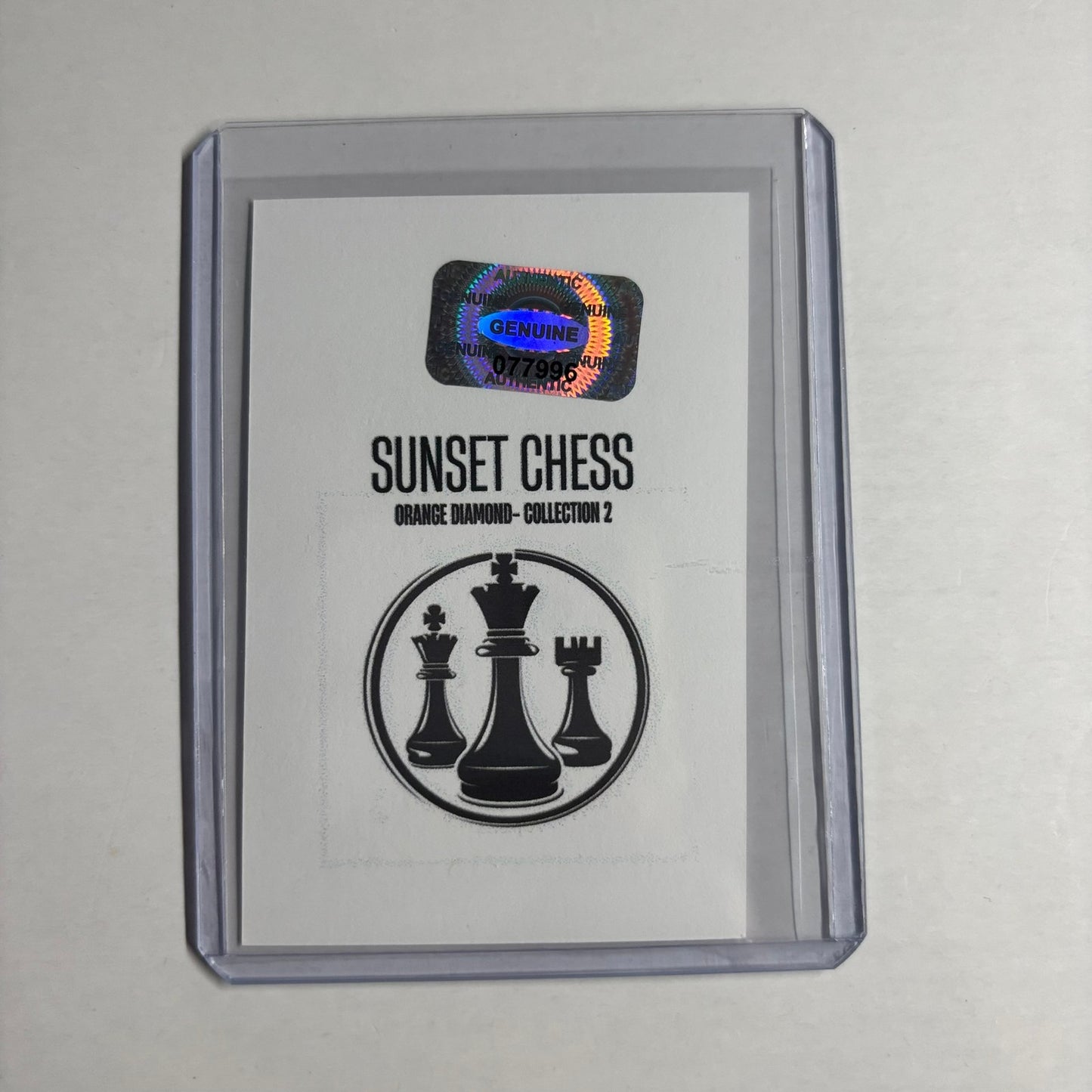 Orange Diamond Collection 2 - Trading Card