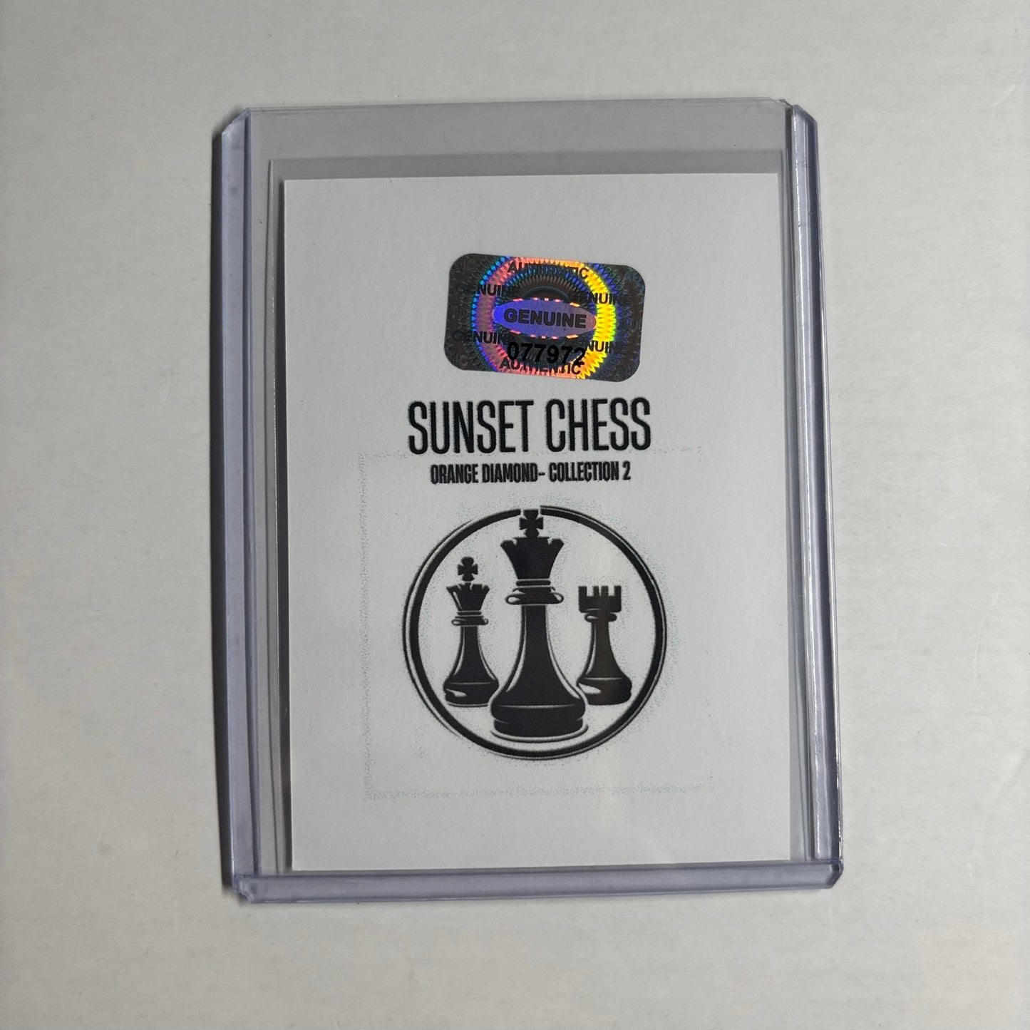 Orange Diamond Collection 2 - Trading Card