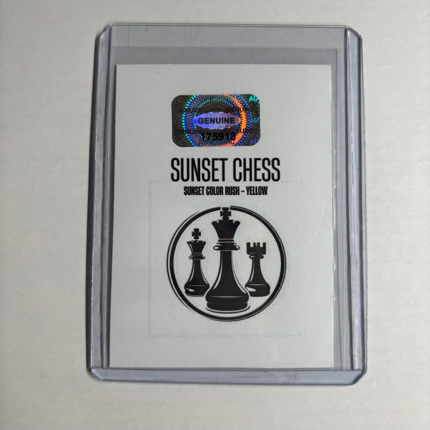 Yellow Collection - Trading Card
